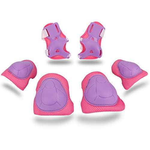 Bosoner Kids/Youth Knee Elbow Pads Guards Set for Roller Cycling Bike Inline