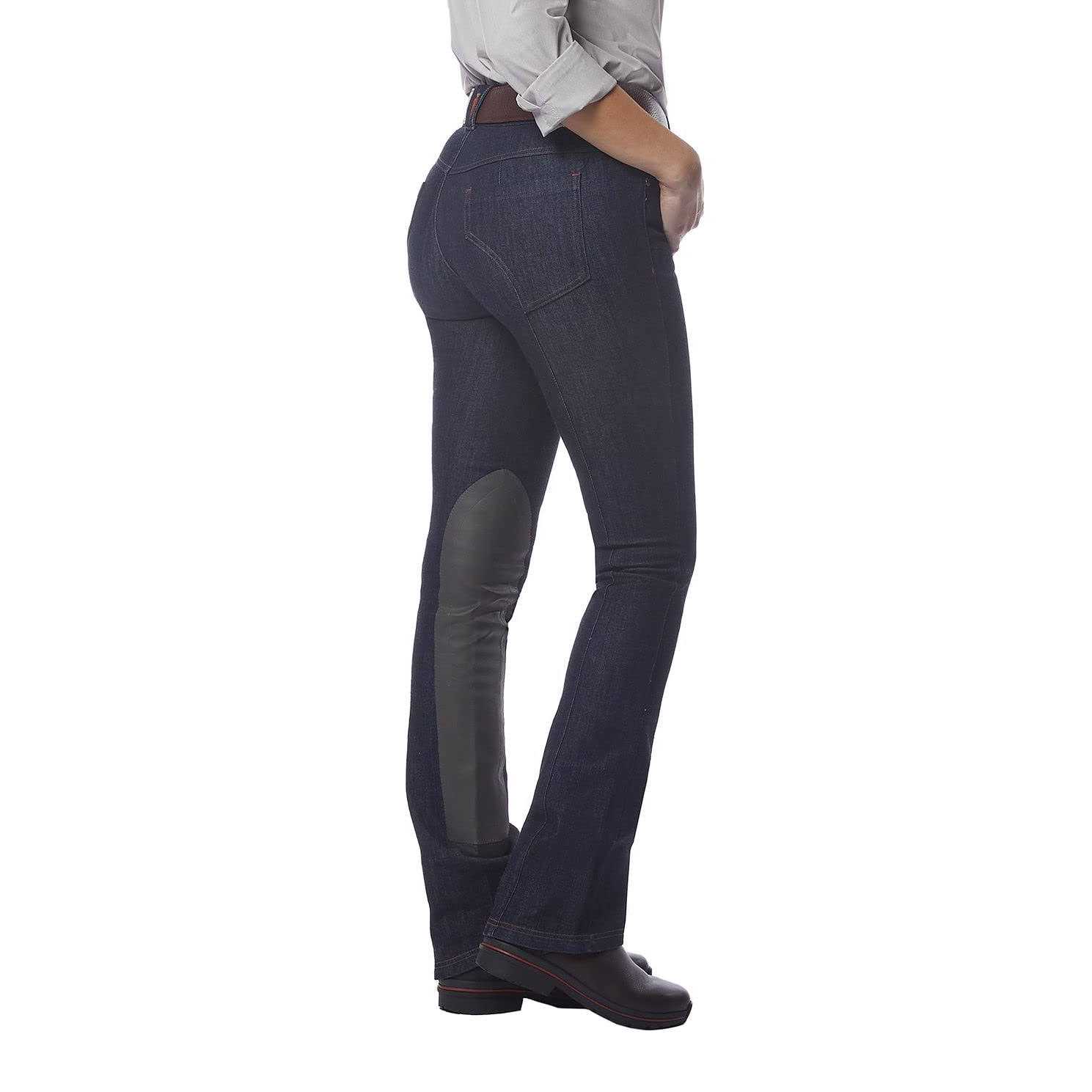 Kerrits Stretch Denim Extended Knee Patch Bootcut - Image 3