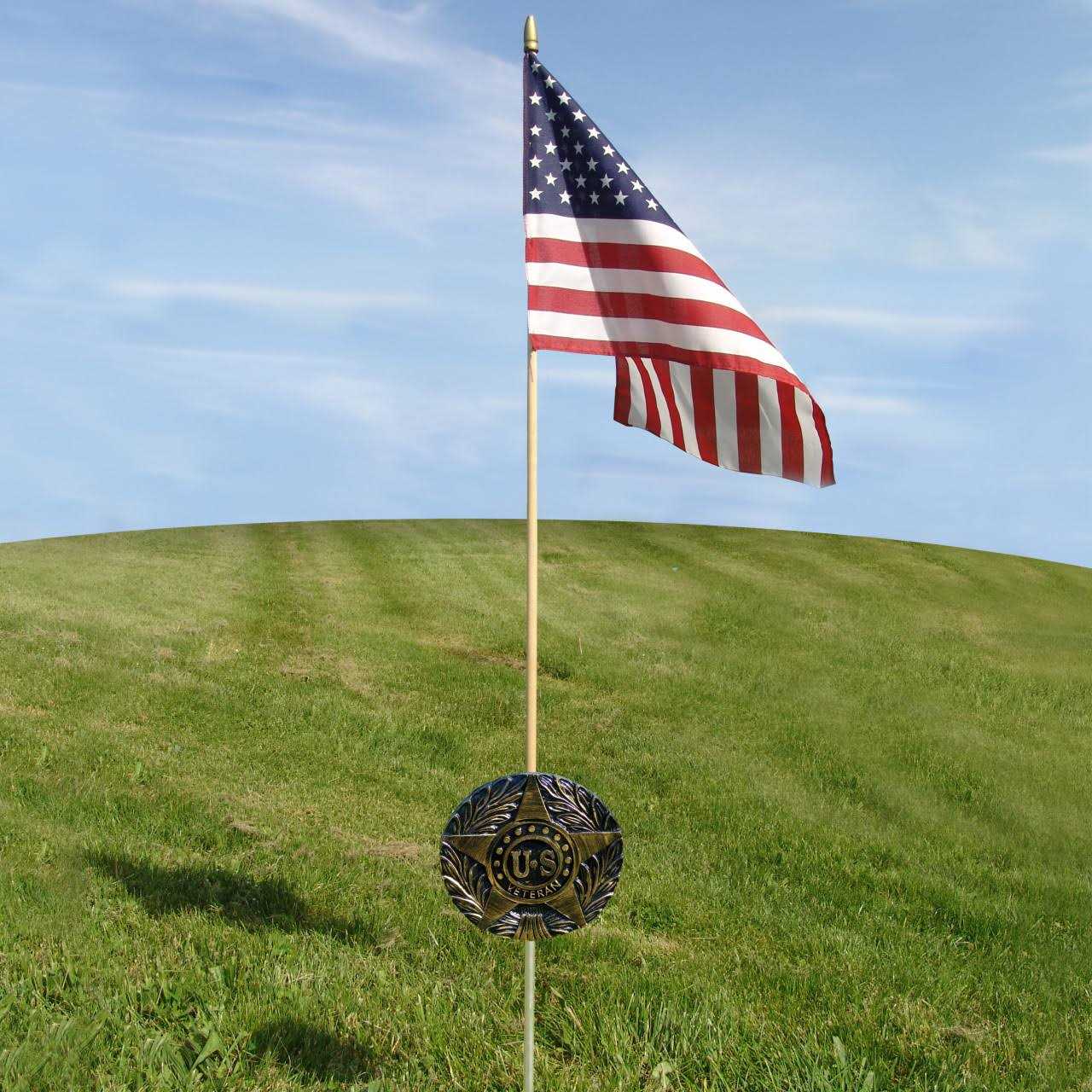 Super Tough U. S. Veteran Grave Marker - Image 4