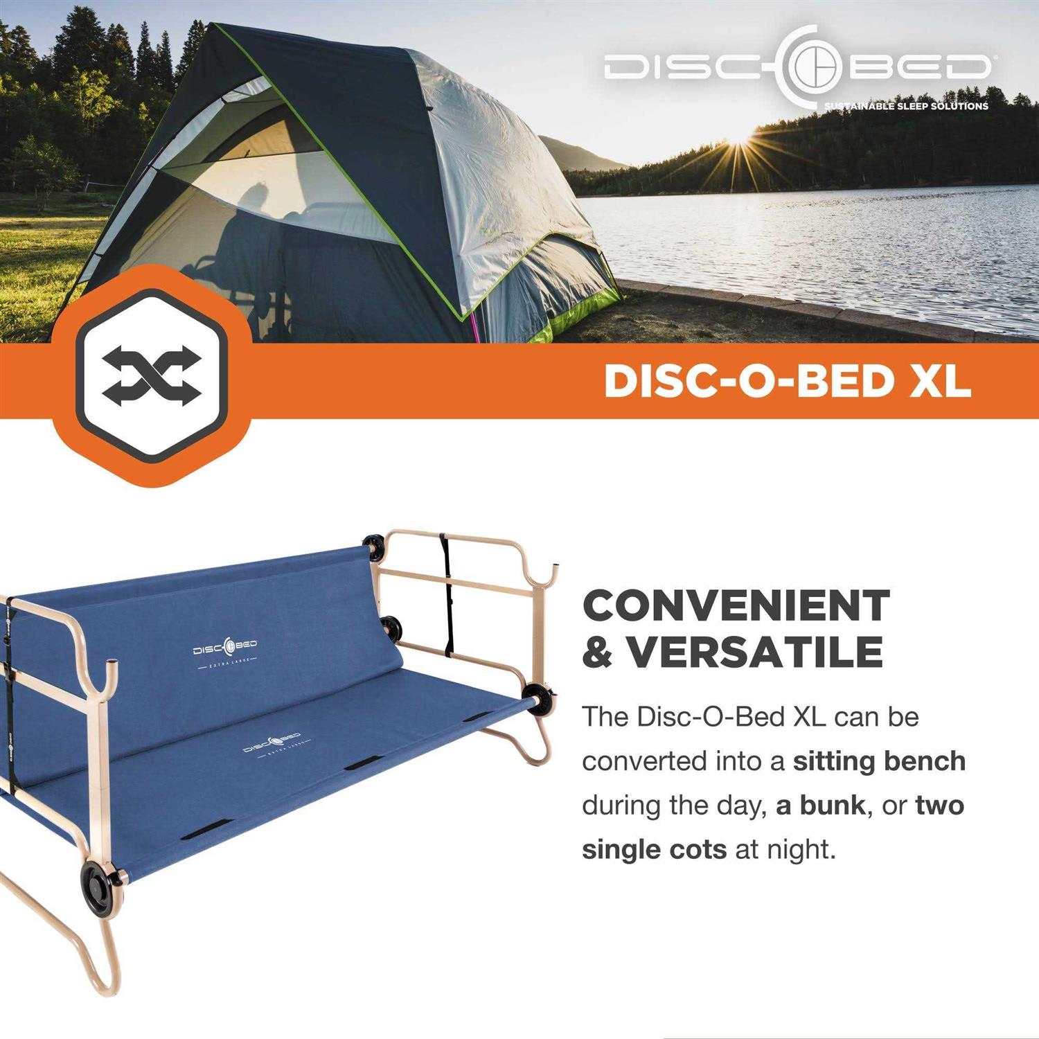 Disc-O-Bed Cam-O-Bunk Double Cot Organizers - Image 4