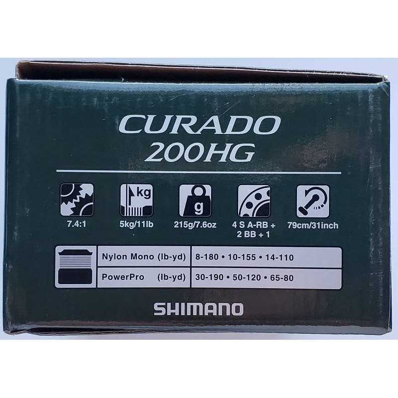 Shimano CU200HGK Curado K Reel - Image 3