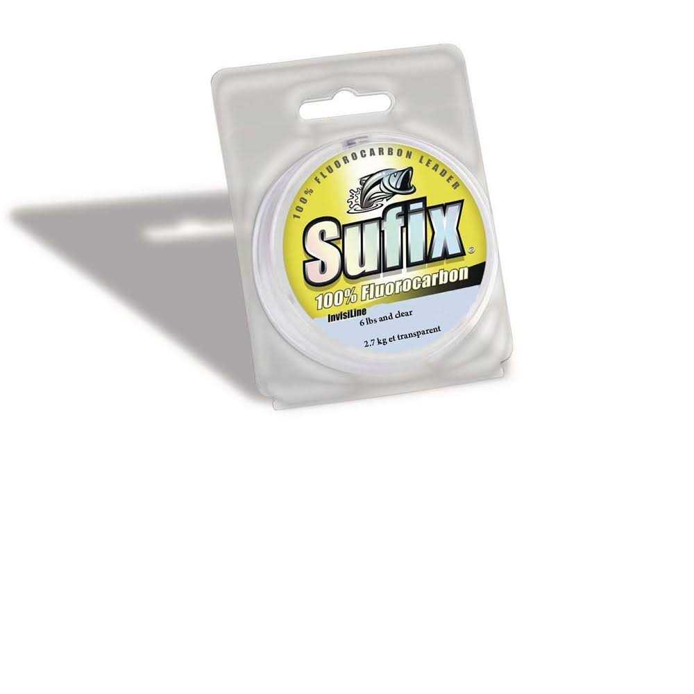 Alternative view of Sufix 100% Fluorocarbon Invisiline Leader