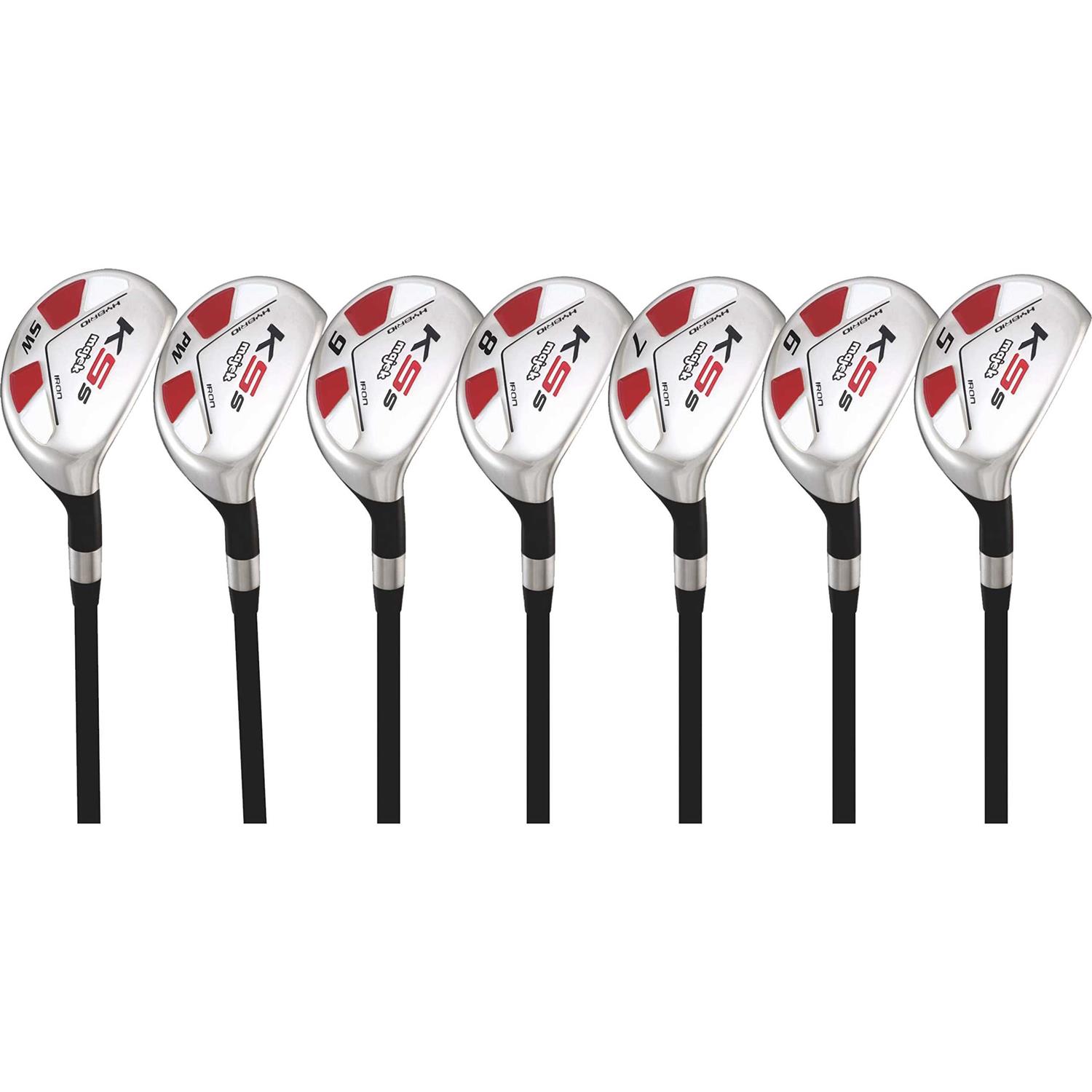 Majek Senior Mens Golf All Hybrid Complete Full Set which Includes 5, 6