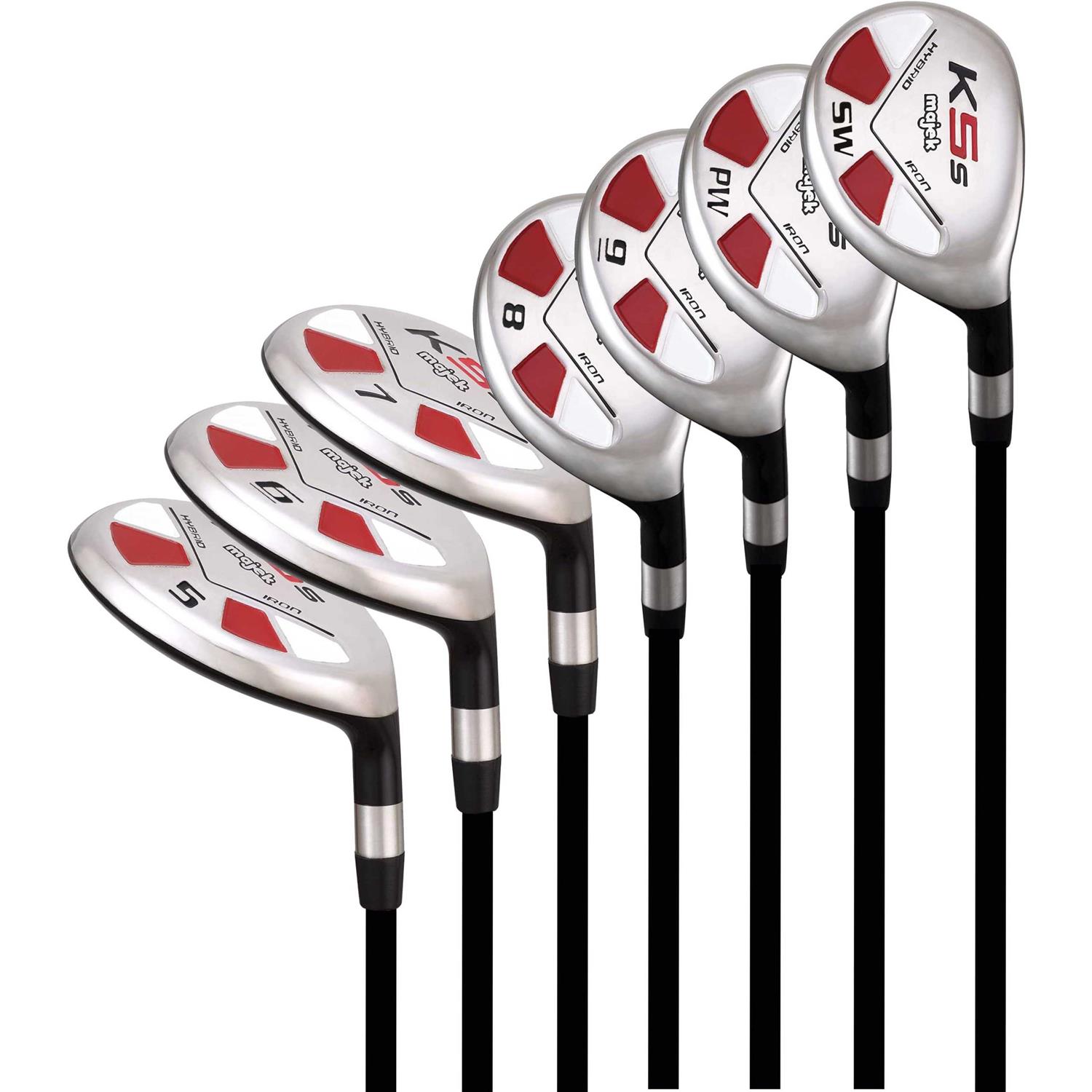 Majek Senior Mens Golf All Hybrid Complete Full Set which Includes 5, 6 - Image 2