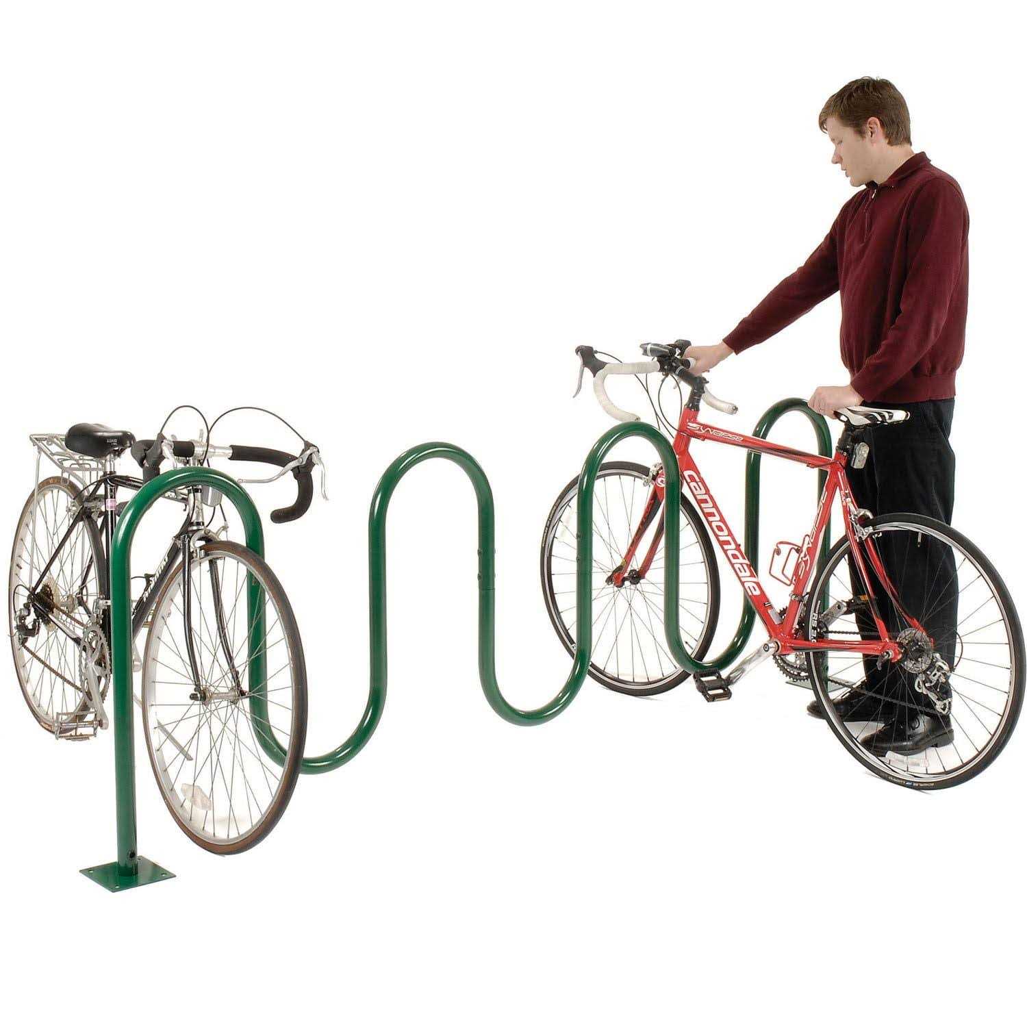Global Industrial Wave Bike Rack - Image 2