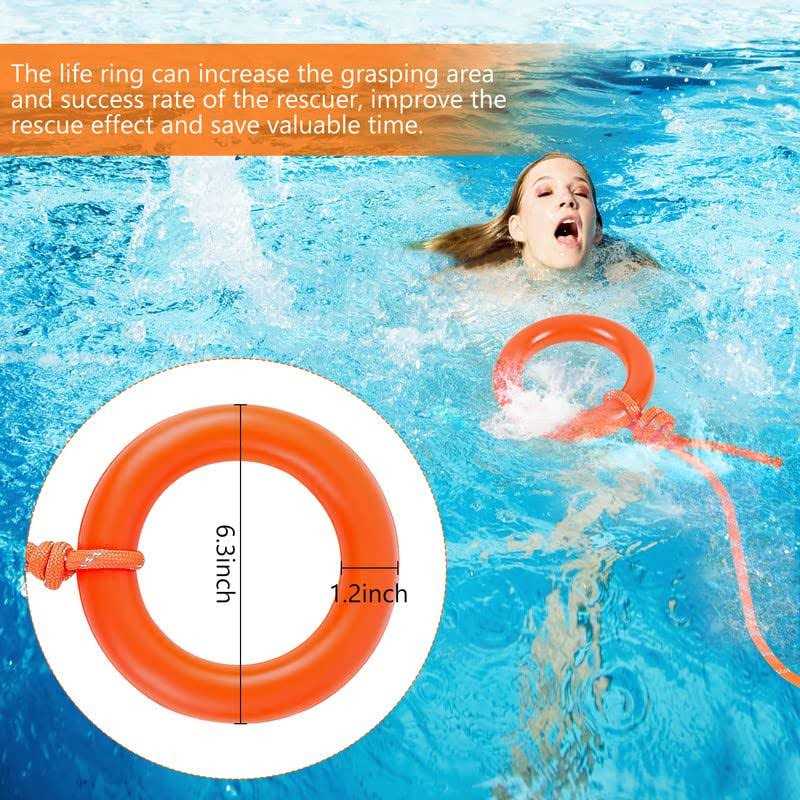 Aystkniet AnKun Water Rescue Throw Bag with 50FT Length of Rope in 3/10In Tensile Strength Rated to 1844lbs - Image 3