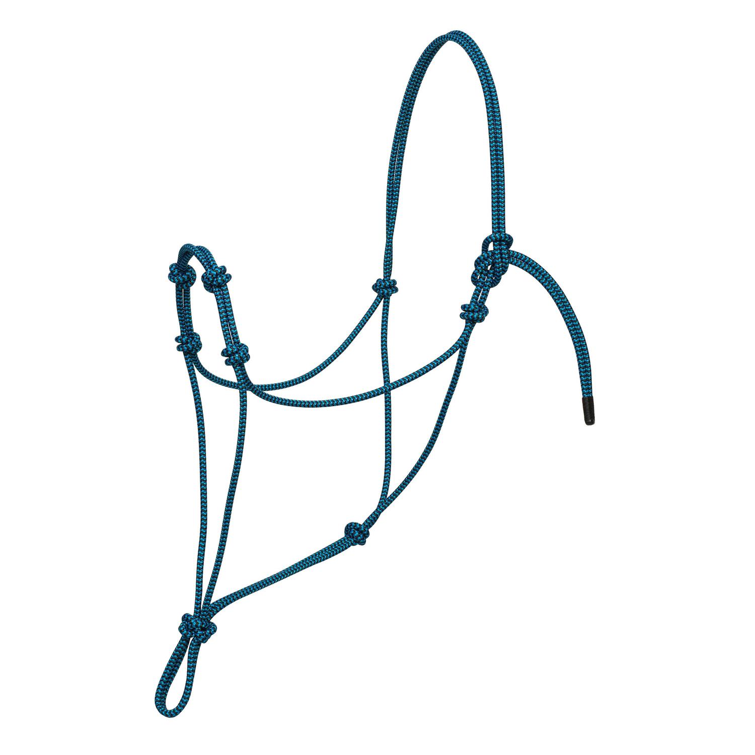 Four Knot Silvertip Rope Halter - Image 2
