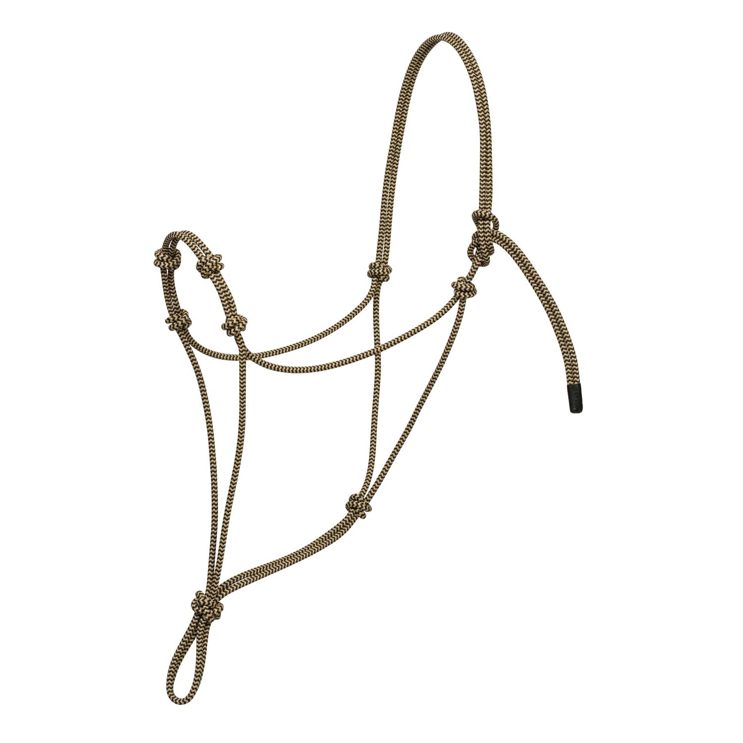 Four Knot Silvertip Rope Halter - Image 4