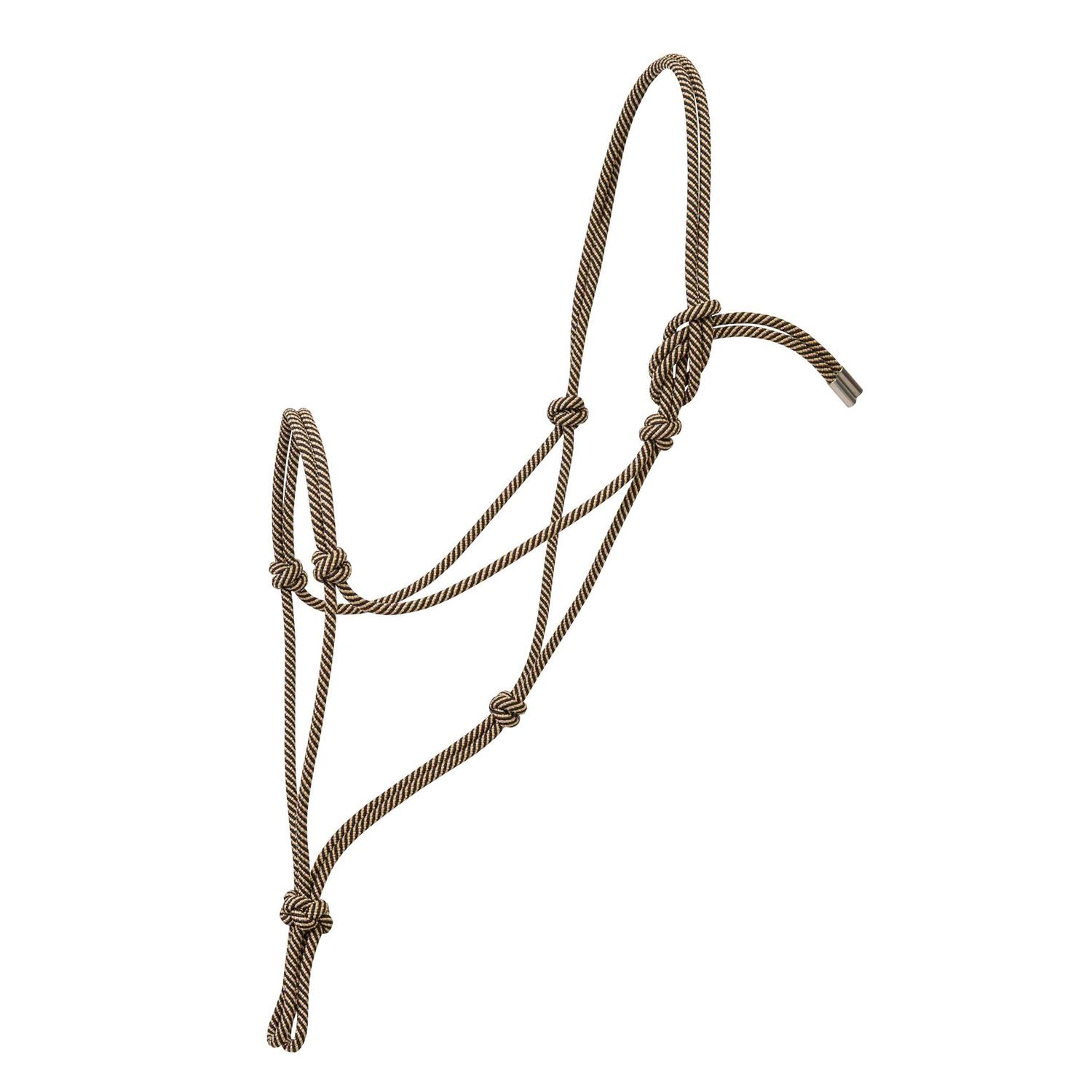 Four Knot Silvertip Rope Halter - Image 5