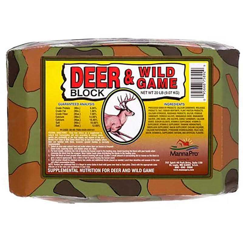 Manna Pro Deer & Wild Game Block - Image 3