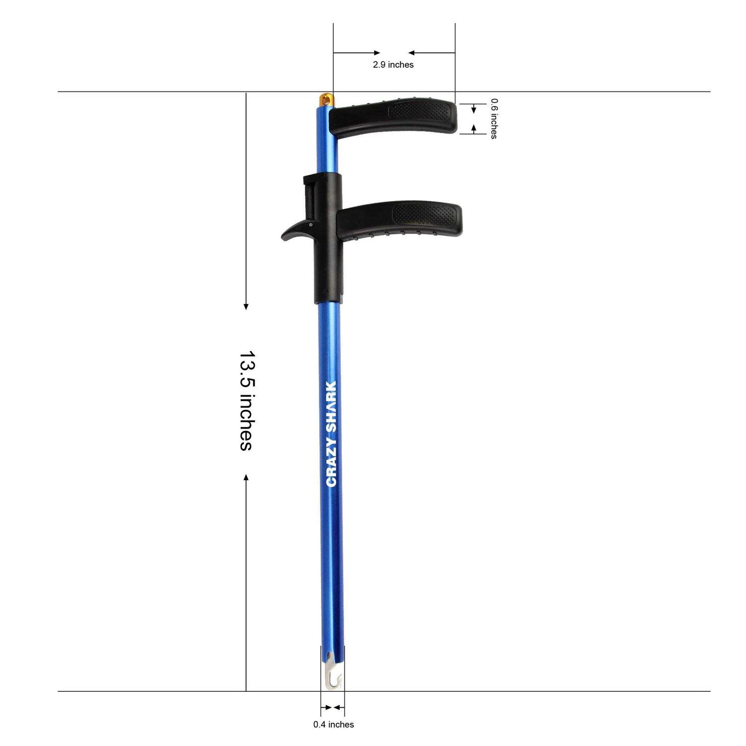 CRAZY SHARK Hook Remover Aluminum Fish Hook Remover Extractor - Image 2