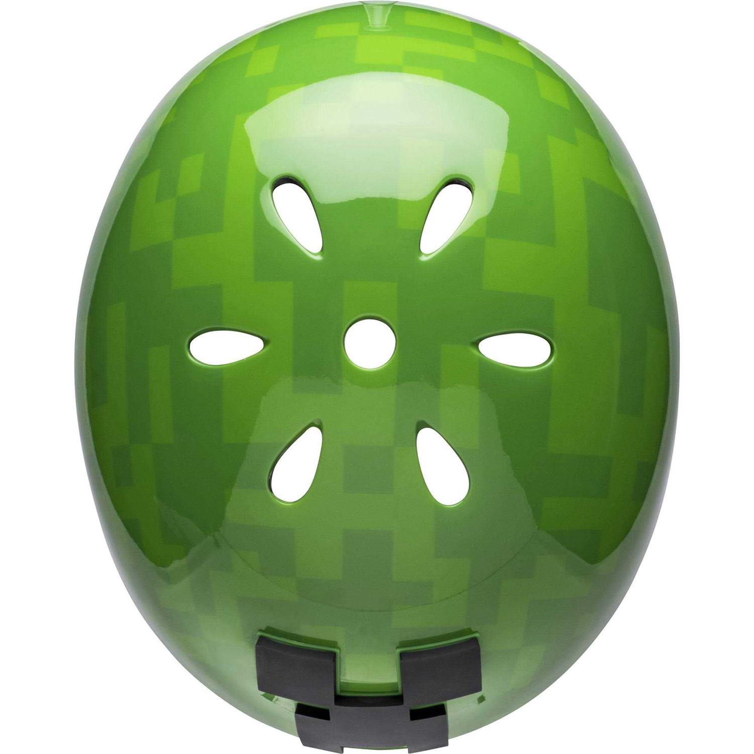 Minecraft 3D Creeper Face Bike Helmet - Image 2