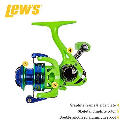 Lew's Wally Marshall Speed Shooter Spinning Reel - Image 5