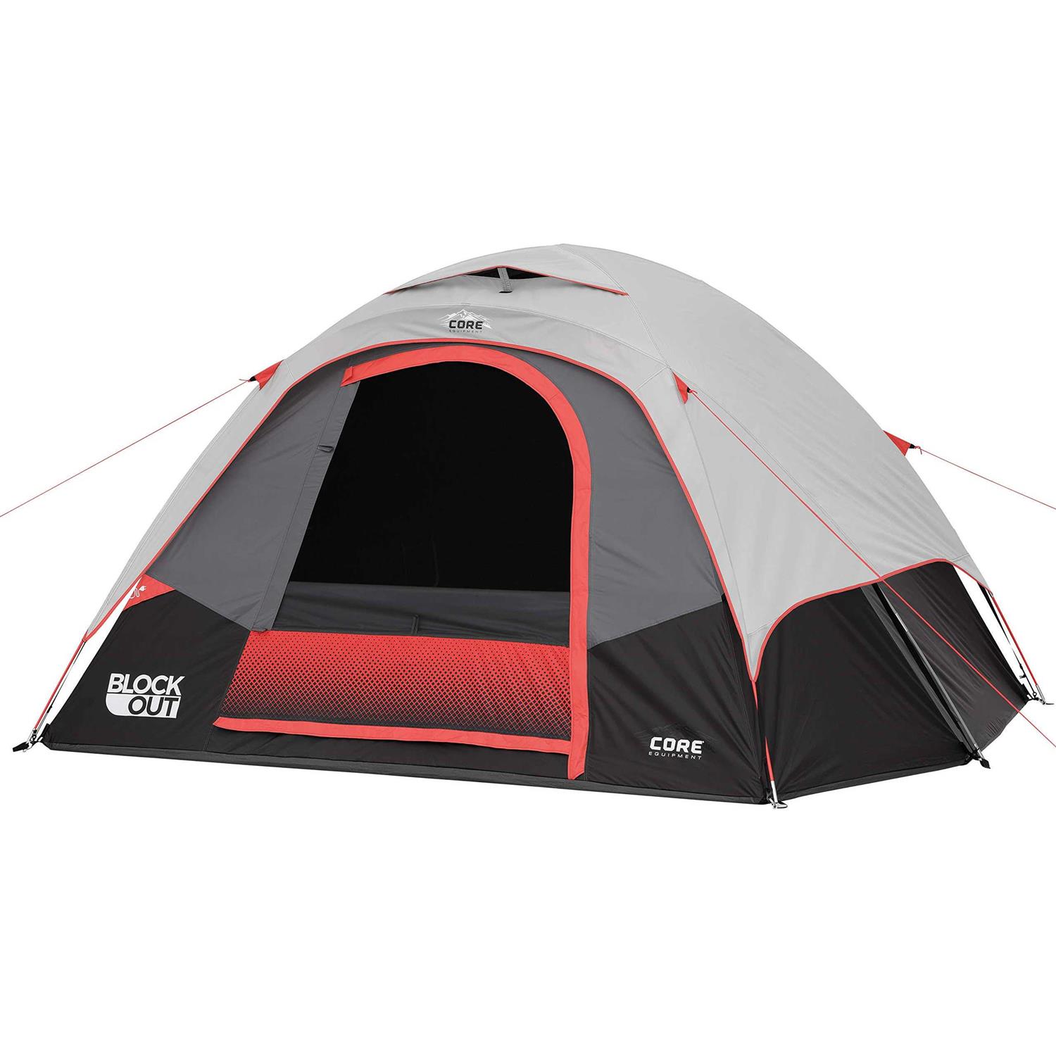 CORE 6 Person Tent With Block Out Technology
