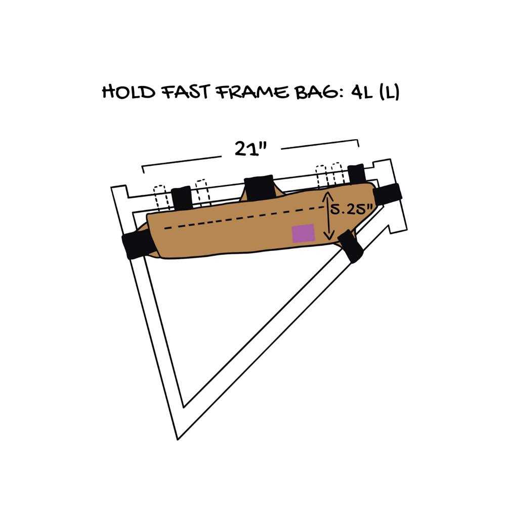 Alternative view of Swift Industries Hold Fast Half Frame Bag