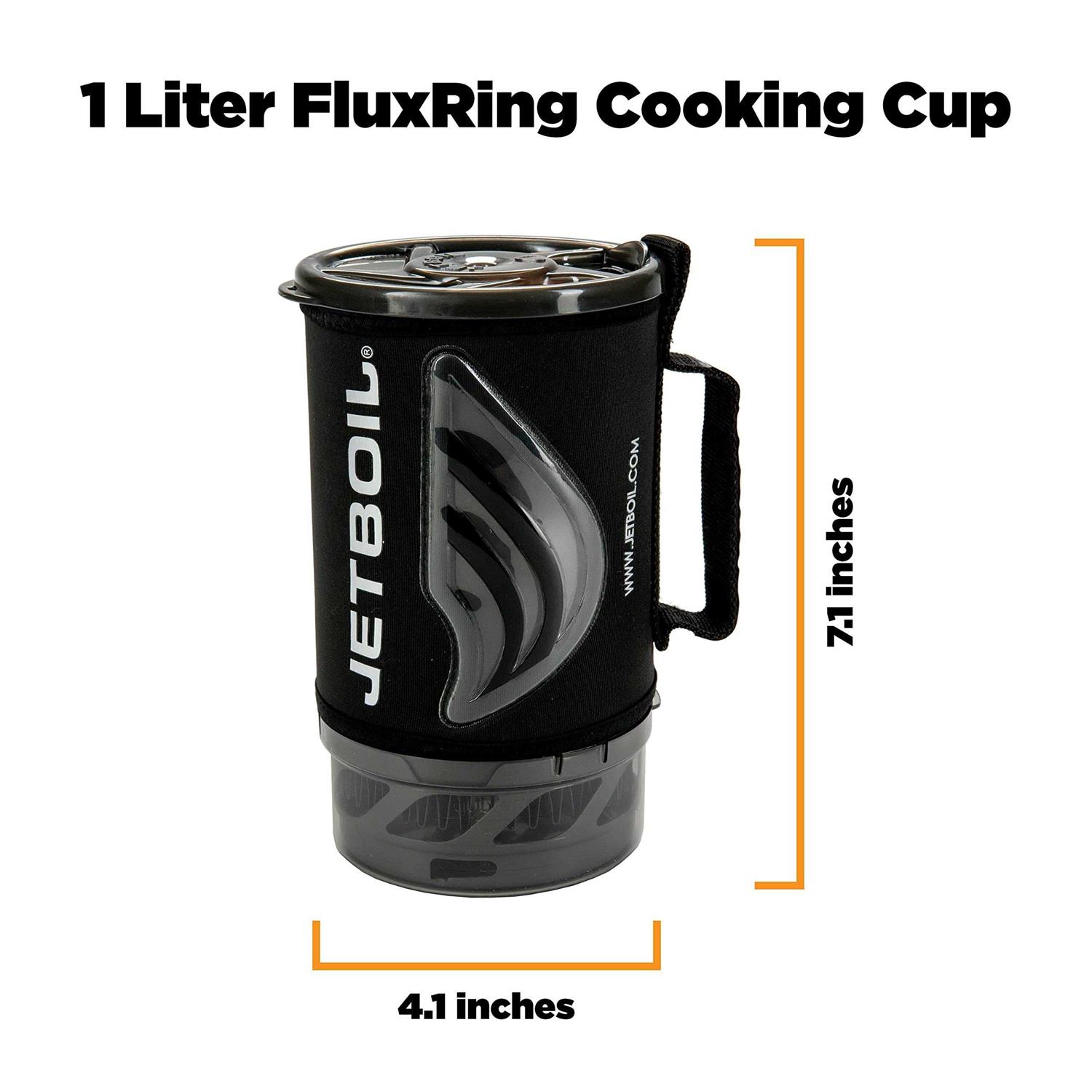 Jetboil Flash Java Kit Camping and Backpacking Stove Cooking System with Silicone French Press Coffee Maker - Image 3