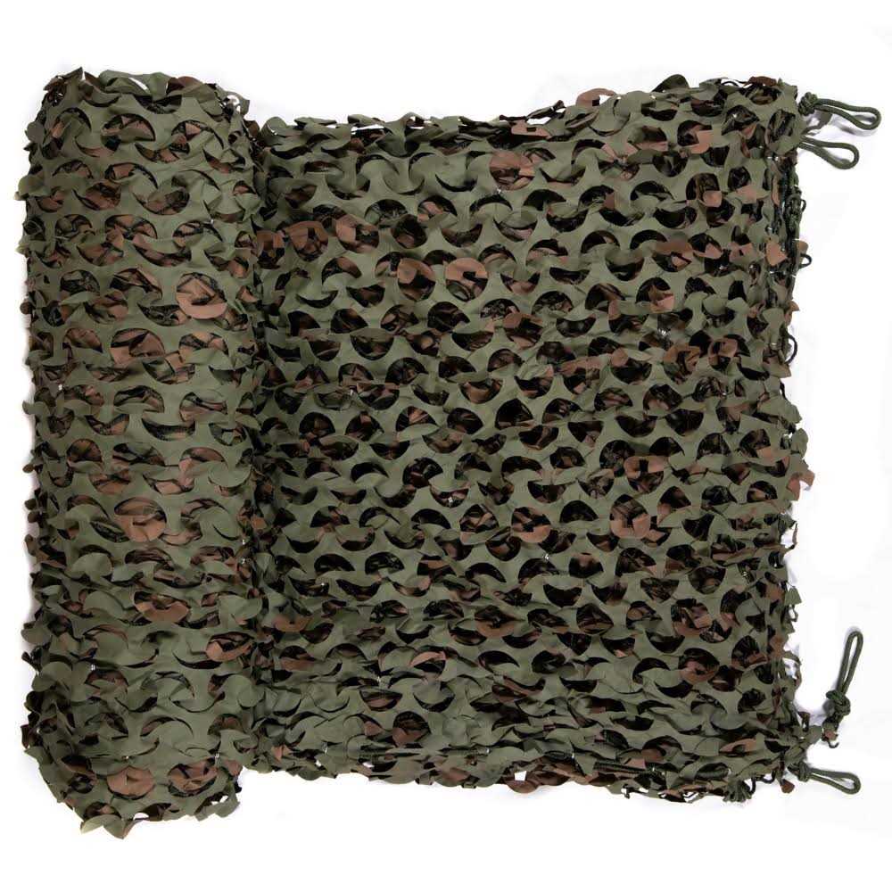 CamoSystems Woodland Military Reinforced Camo Netting BBT20