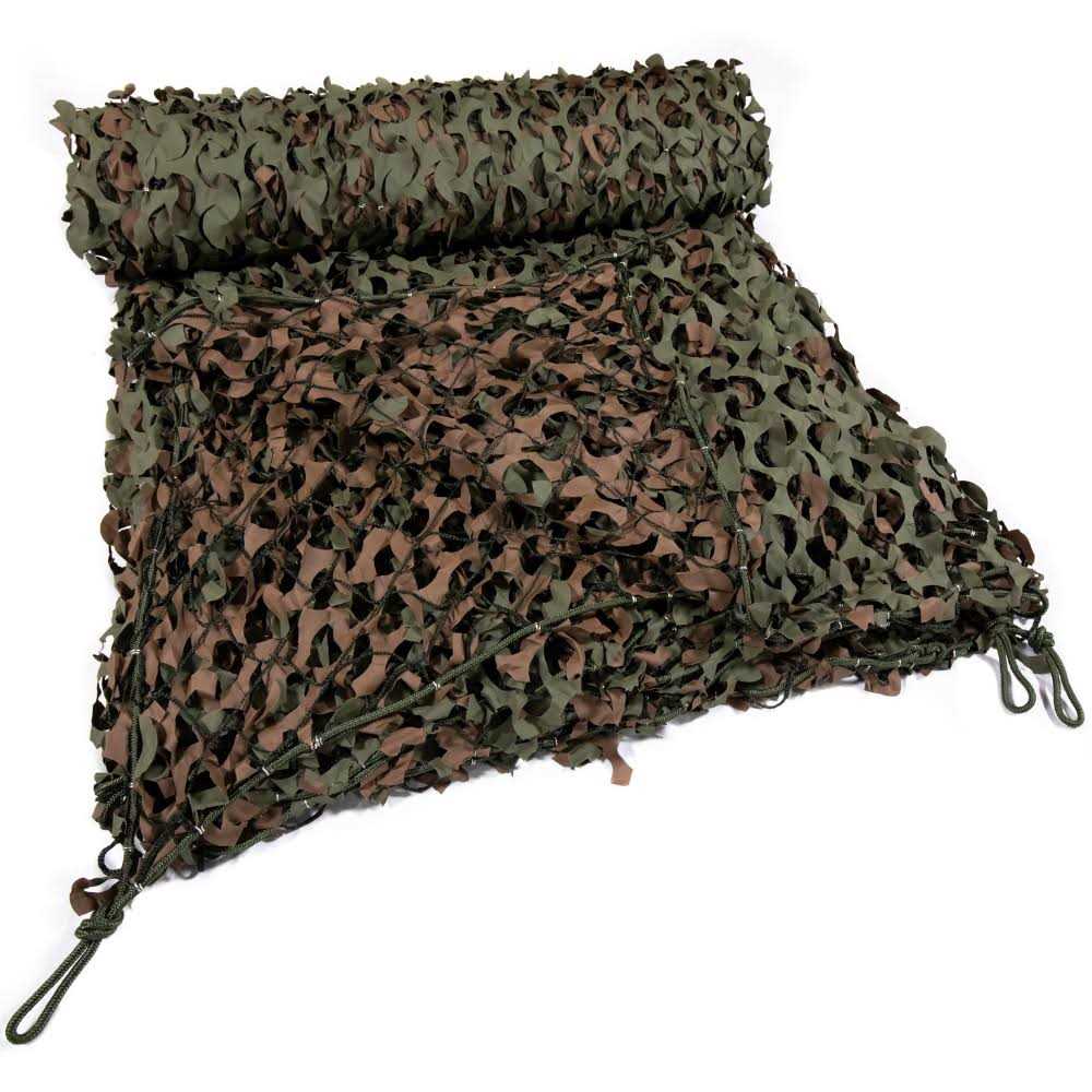 CamoSystems Woodland Military Reinforced Camo Netting BBT20 - Image 5