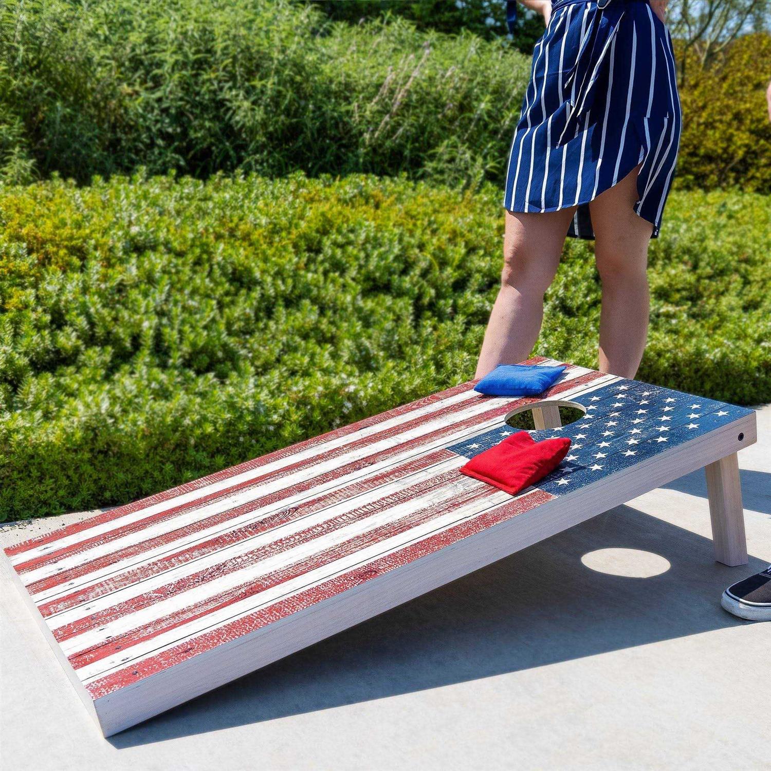GoSports Premium Wood Cornhole Set - Image 2