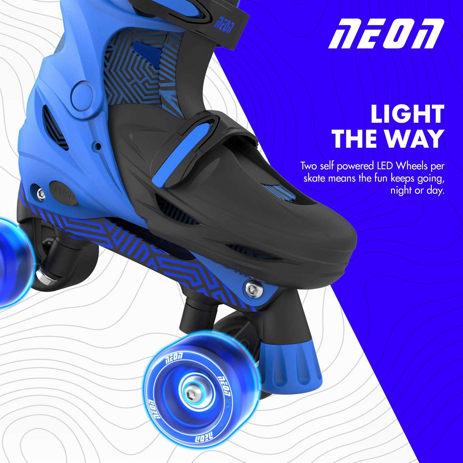 Neon Quad Kids Skates Adjustable - Image 4