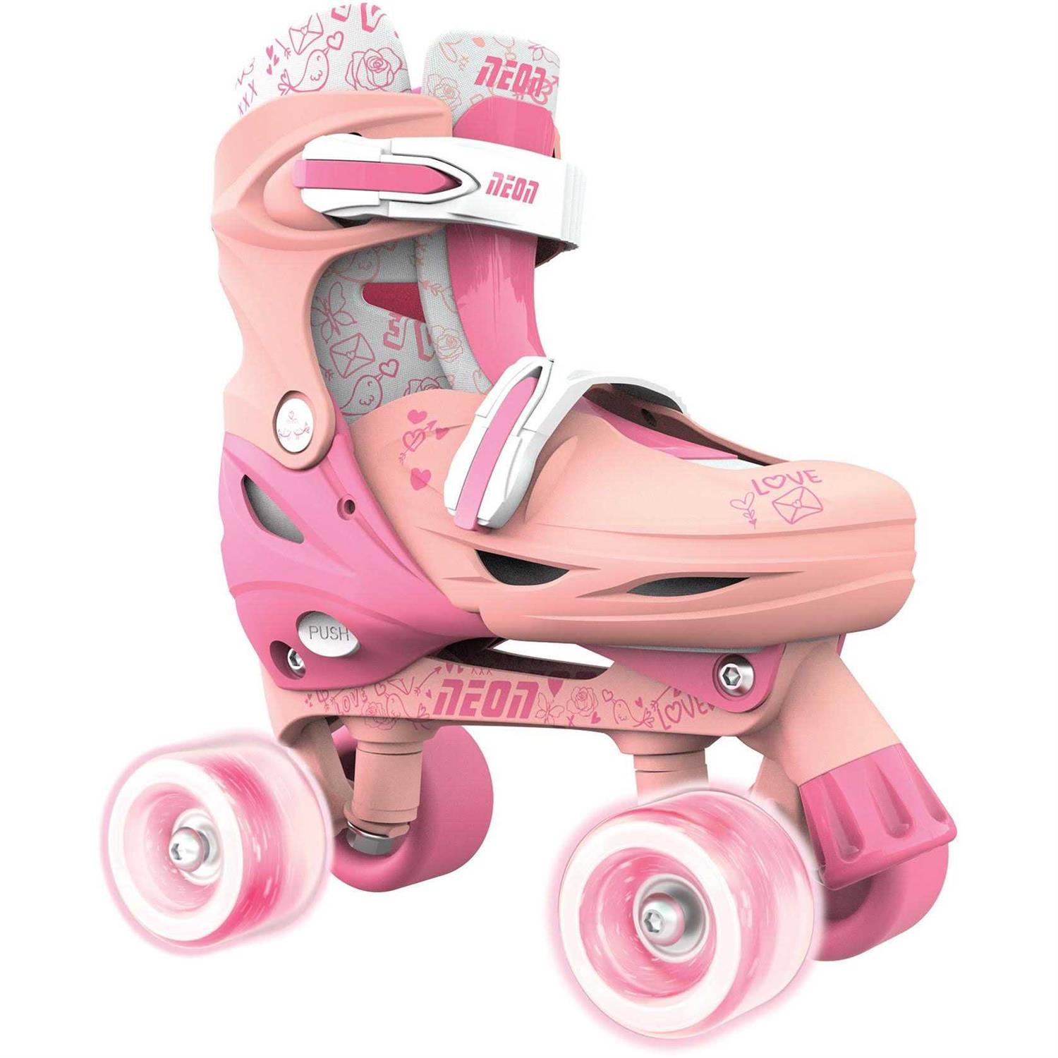 Neon Quad Kids Skates Adjustable - Image 5