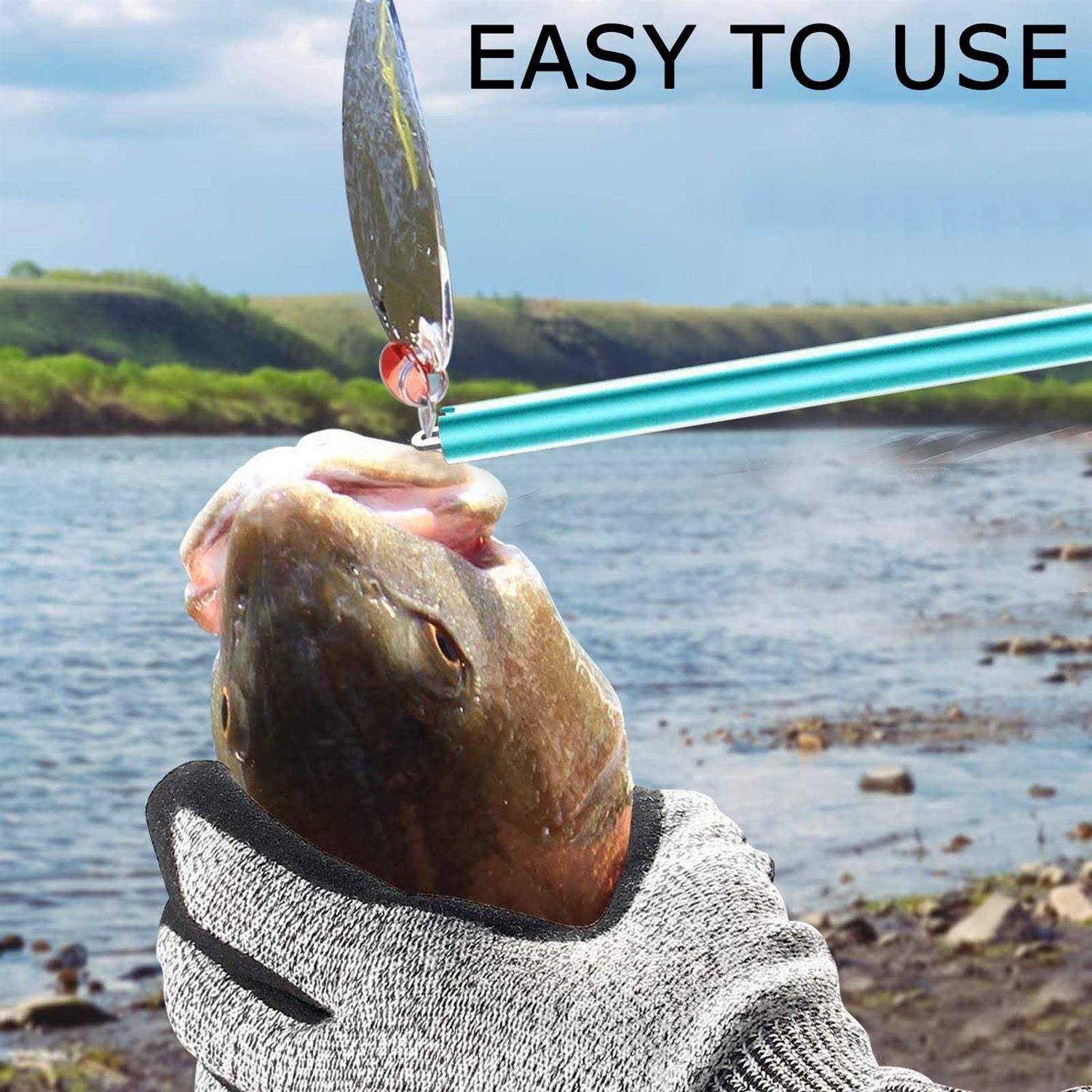 Alternative view of Sugelary Fish Hook Remover, Easy Reach and Portable Aluminum Fish Hook Remover Tool