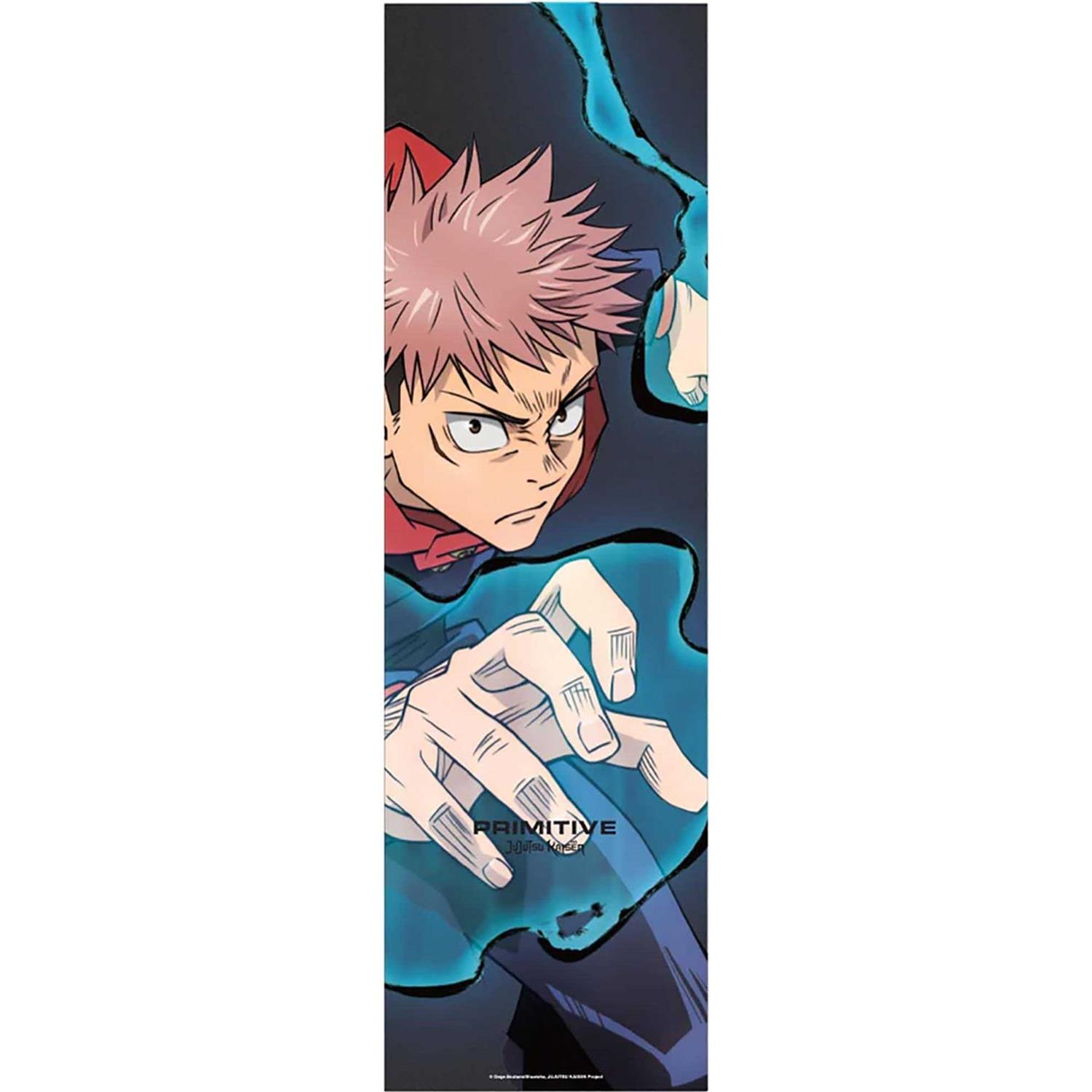 Primitive Yuji Skateboard Griptape Black