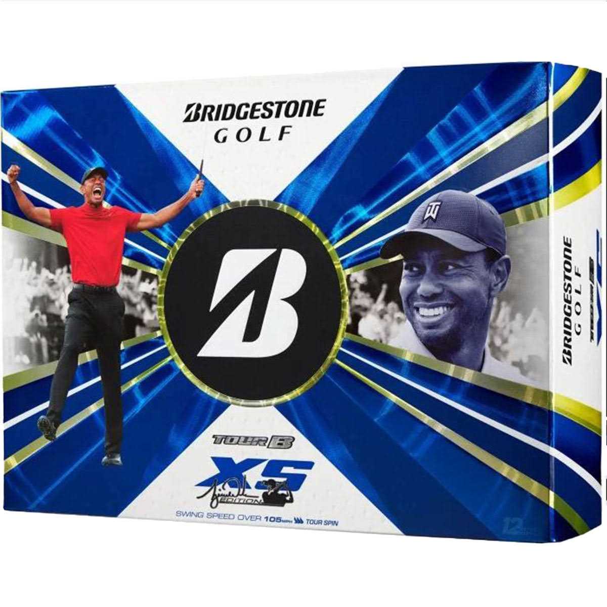 Bridgestone 2022 Tour B XS Tiger Woods Golf Balls