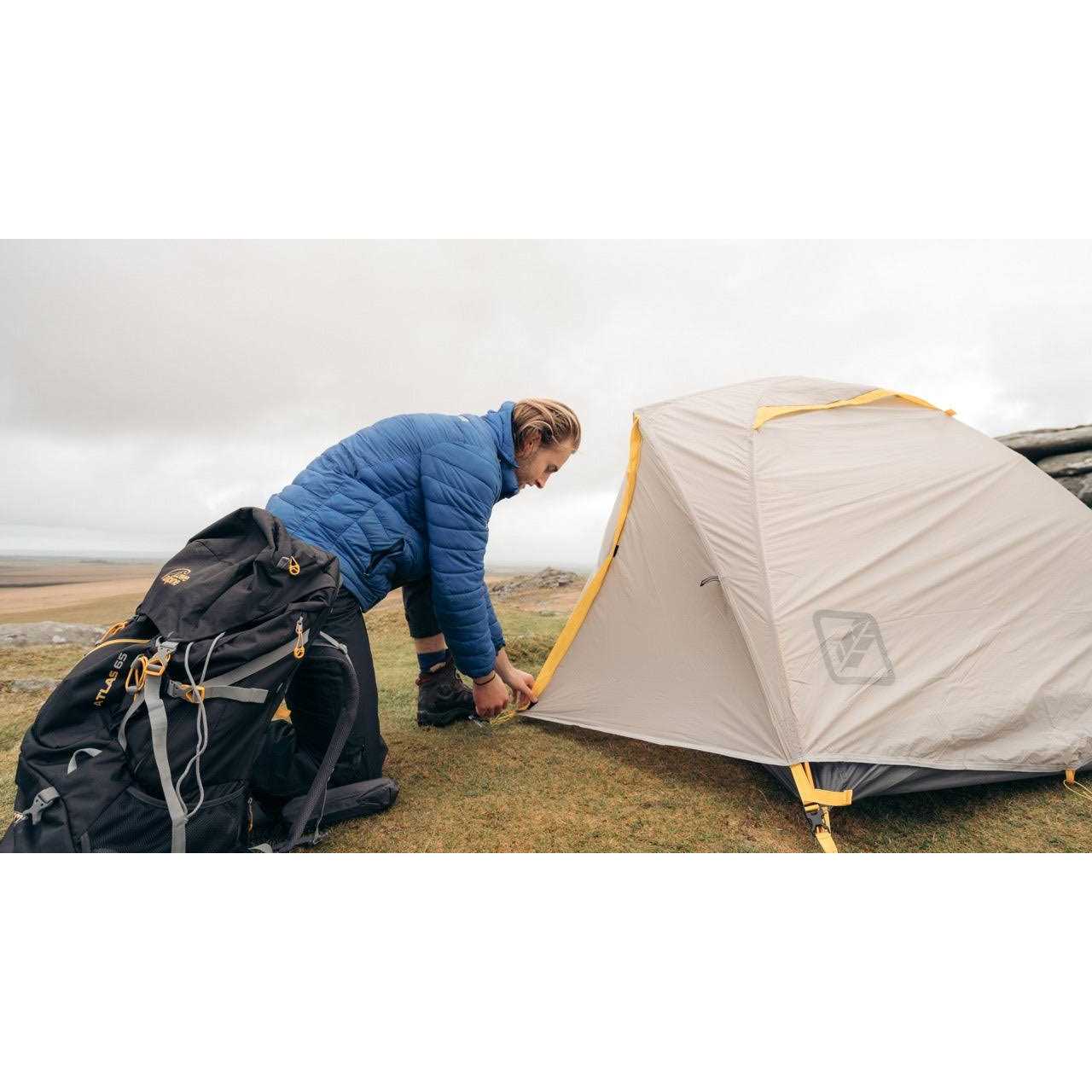 Featherstone ULOB1P 1 Person Waterproof 3 Season Backpacking Tent Obsidian - Image 3