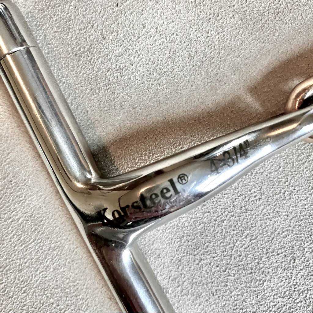JP Korsteel Copper Link Hunter Dee Snaffle Bit - Image 3