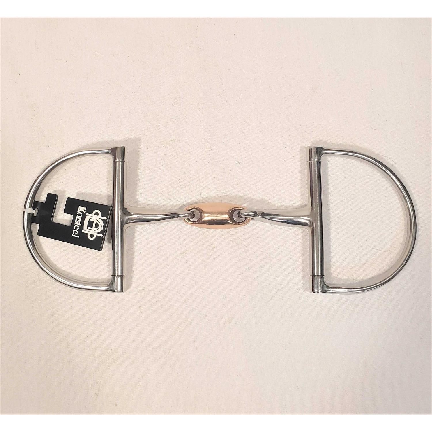JP Korsteel Copper Link Hunter Dee Snaffle Bit - Image 4