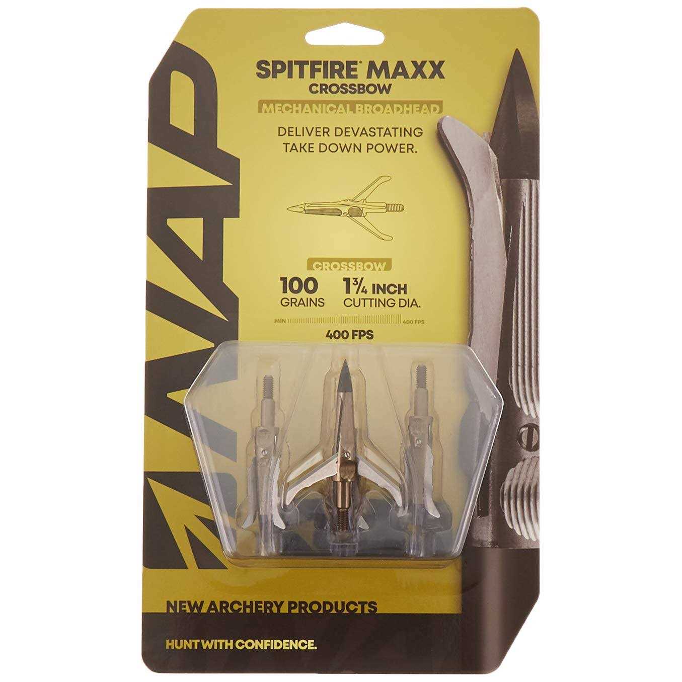 New Archery Products Nap Spitfire Maxx 100 X-Bow Tt 4-Pack - Image 5