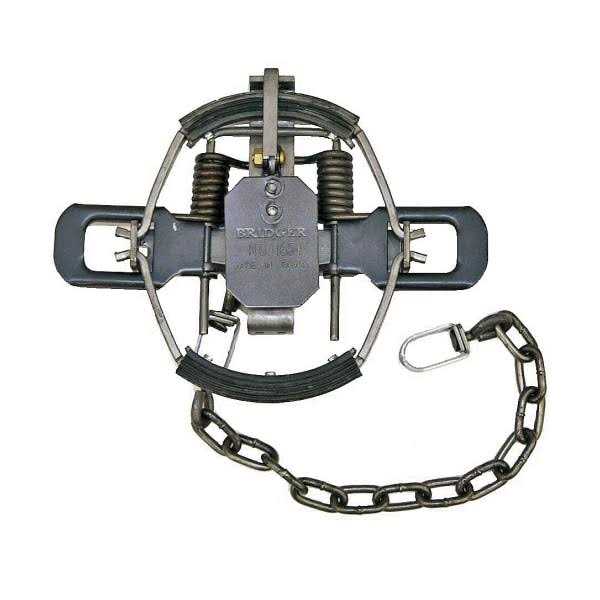 Bridger #1.65 Fox Rubber-Jaw Coil-Spring Trap