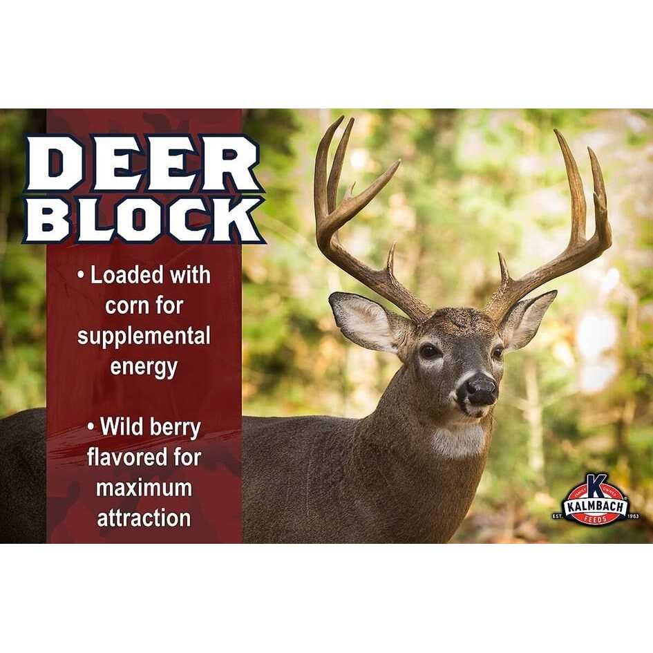Kalmbach Feeds Wild Berry Flavored Deer Block - Image 2