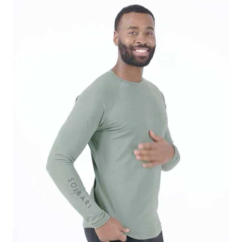 Stylish Sun Protective Long Sleeve Rash Guard for men - Image 5