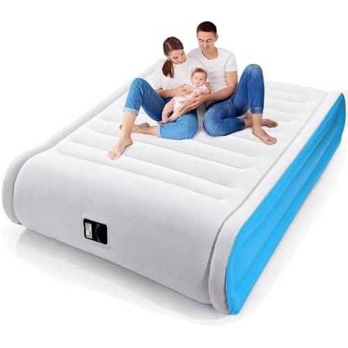 Valwix Twin Air Mattress with Built-in Pump & Pillow 17'' Height Air Bed w/Supportive Tech - Image 3