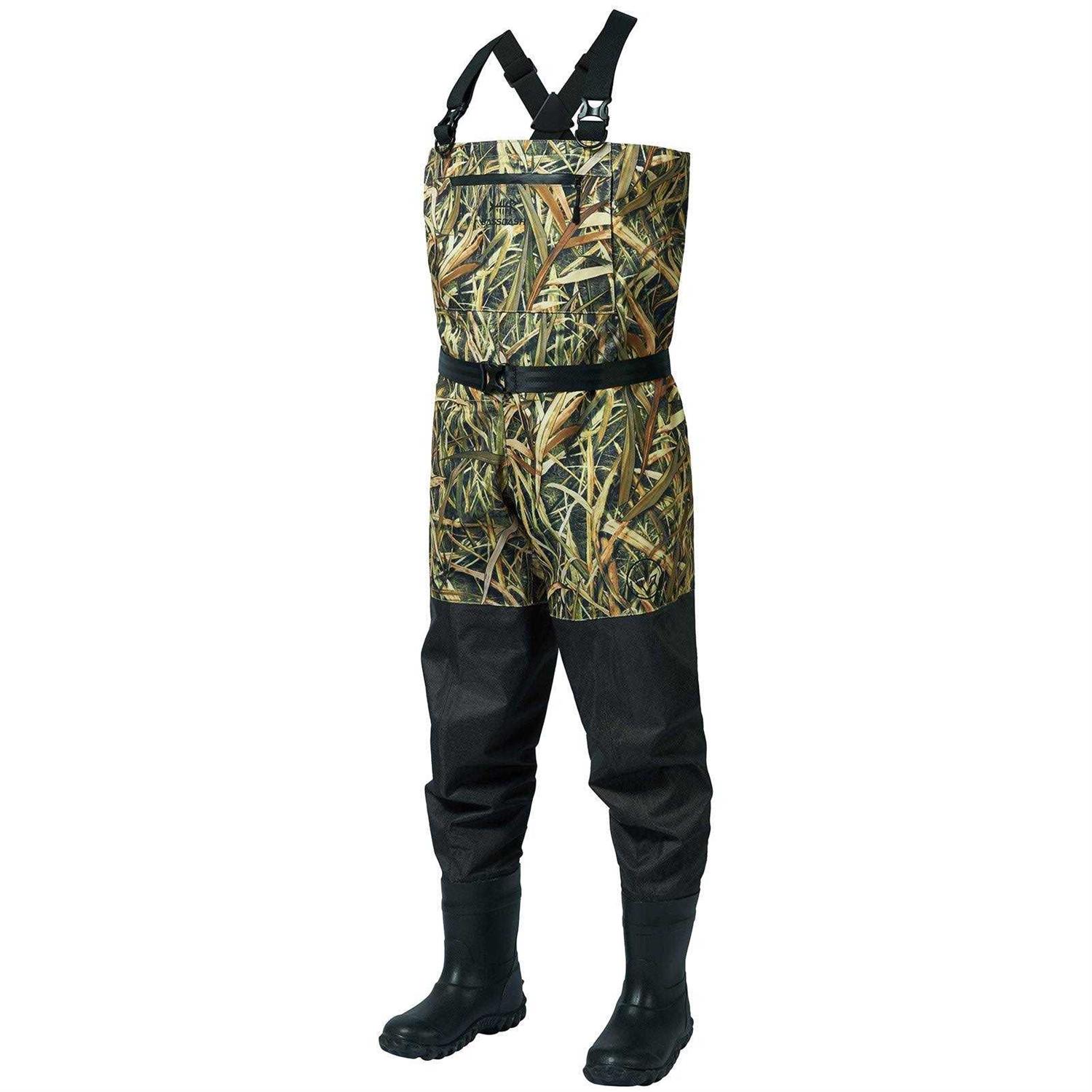 Alternative view of Breathable Waders with Boots Bassdash Fishing
