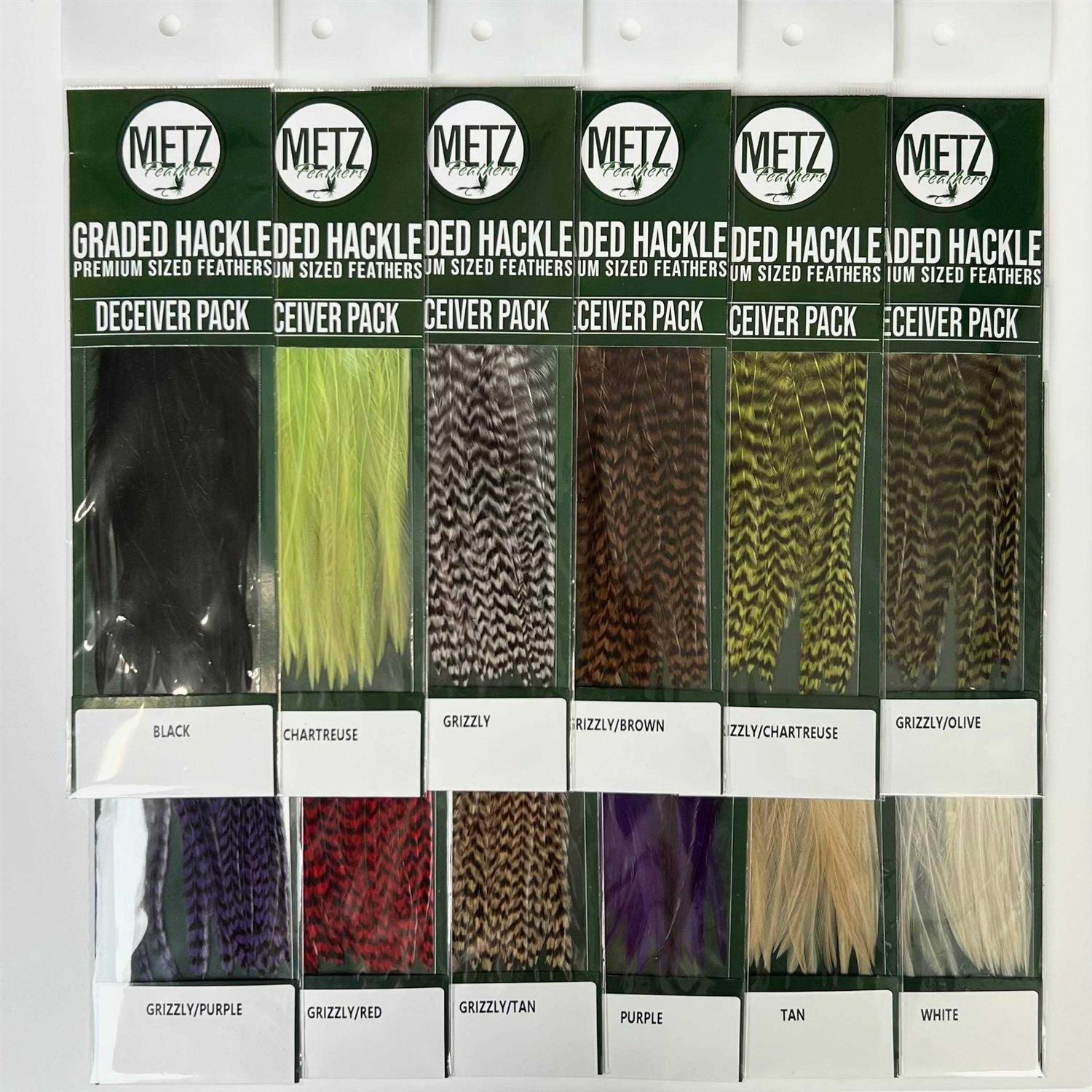 Metz Deceiver/Streamer Hackle Pack - Image 3