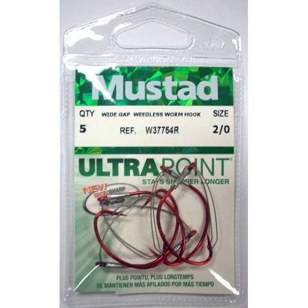 Mustad Weedless Wide Gap Hook - Image 2