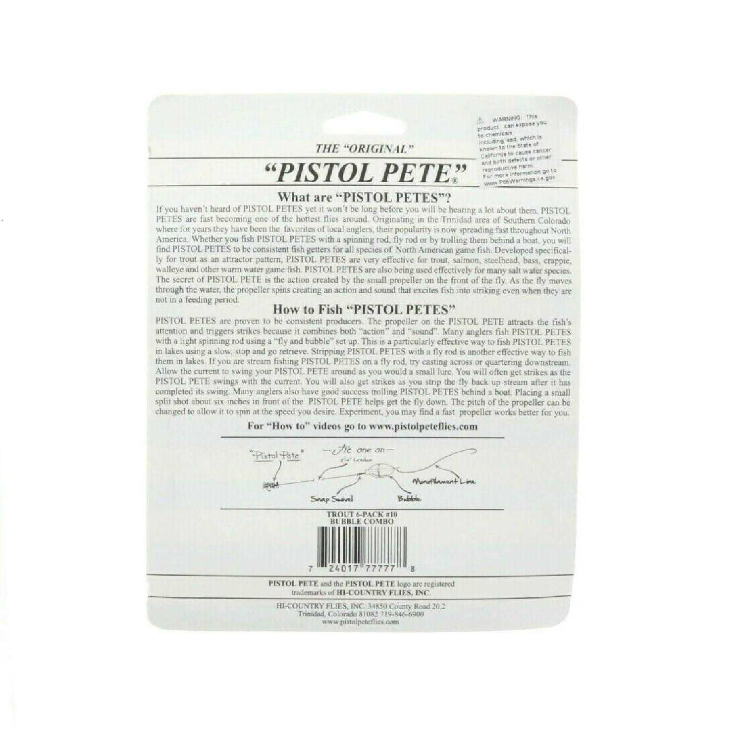 Pistol Pete 77777 Trout Bubble - Image 3