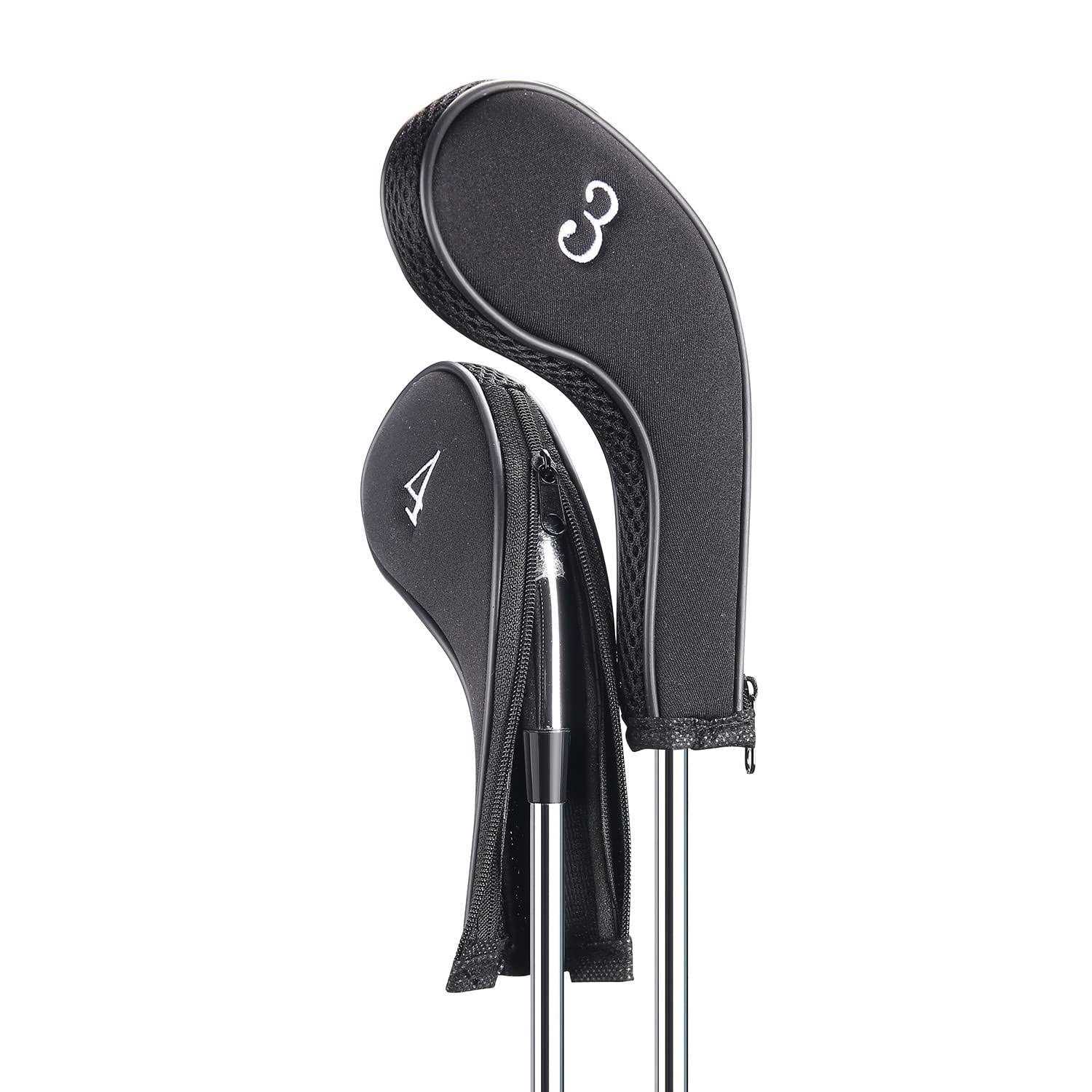 Alternative view of Sword &Shield sports Neoprene Zipper Golf Club Iron Head Covers Iron Covers 10pcs/Set