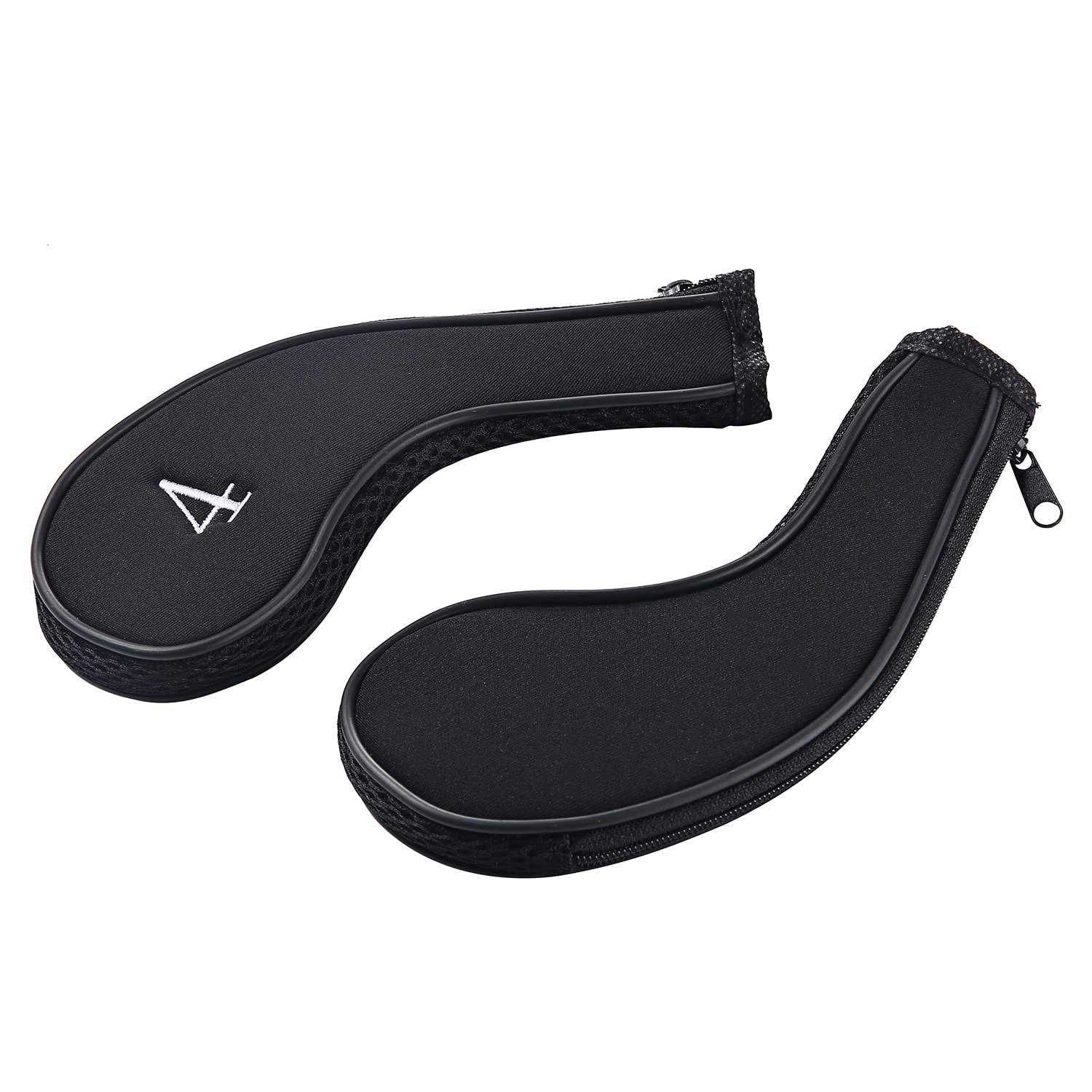 Sword &Shield sports Neoprene Zipper Golf Club Iron Head Covers Iron Covers 10pcs/Set - Image 4
