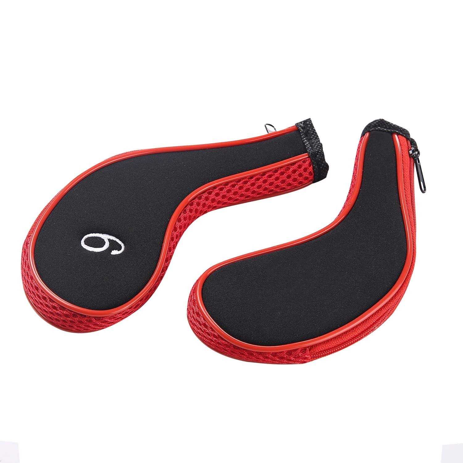 Sword &Shield sports Neoprene Zipper Golf Club Iron Head Covers Iron Covers 10pcs/Set - Image 3