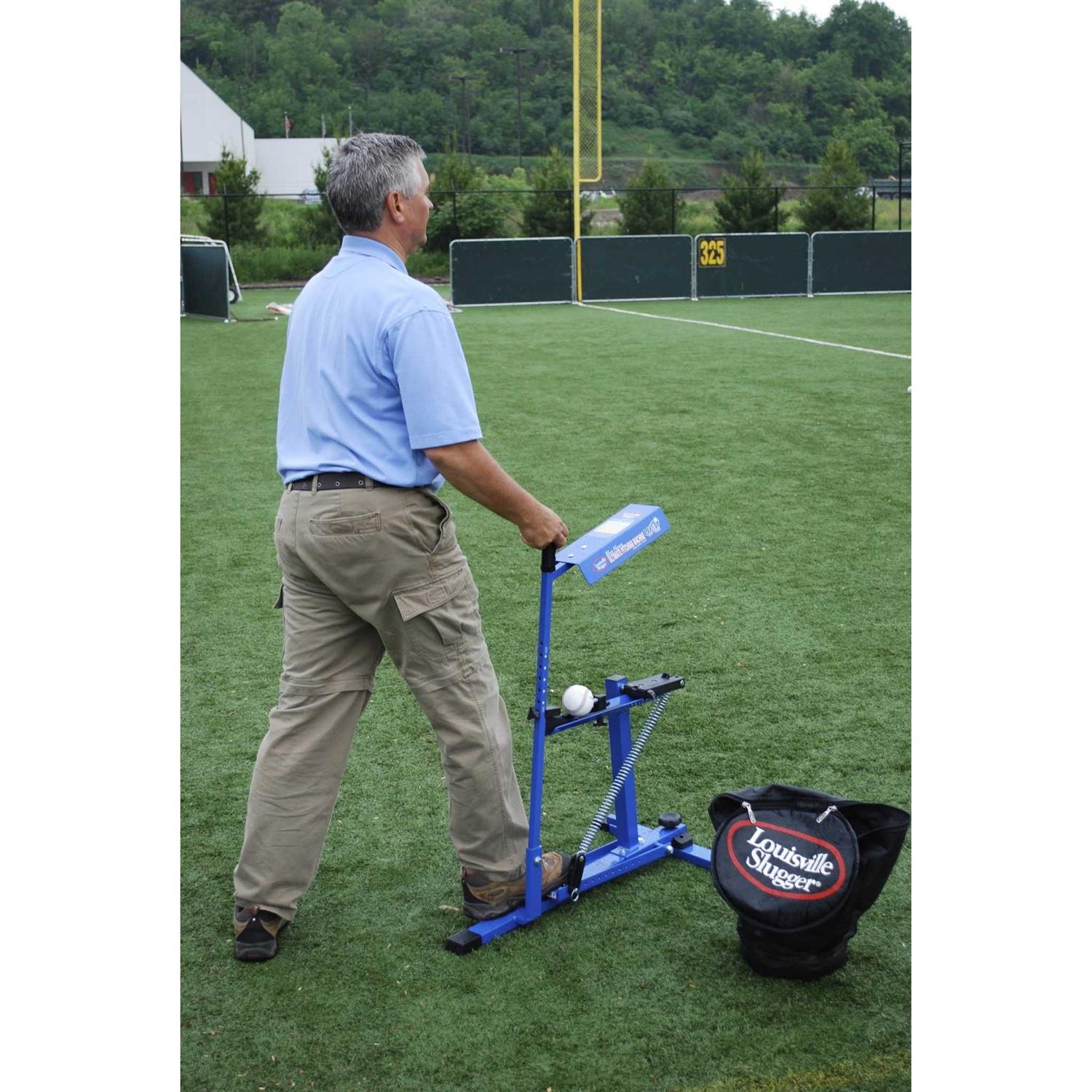 Louisville Slugger Blue Flame Pitching Machine - Image 5