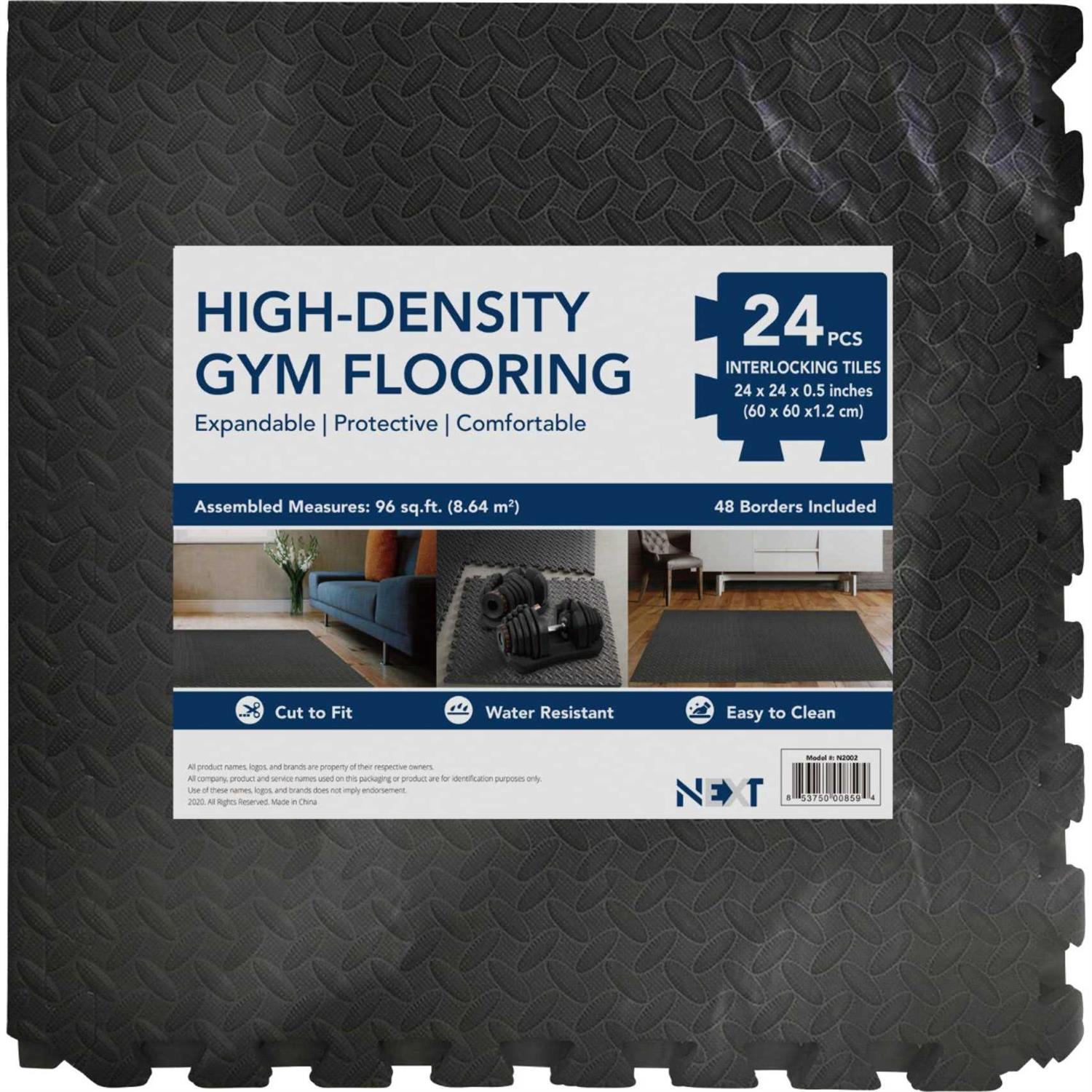 Next 96ft Gym Flooring Exercise Mats - Image 5
