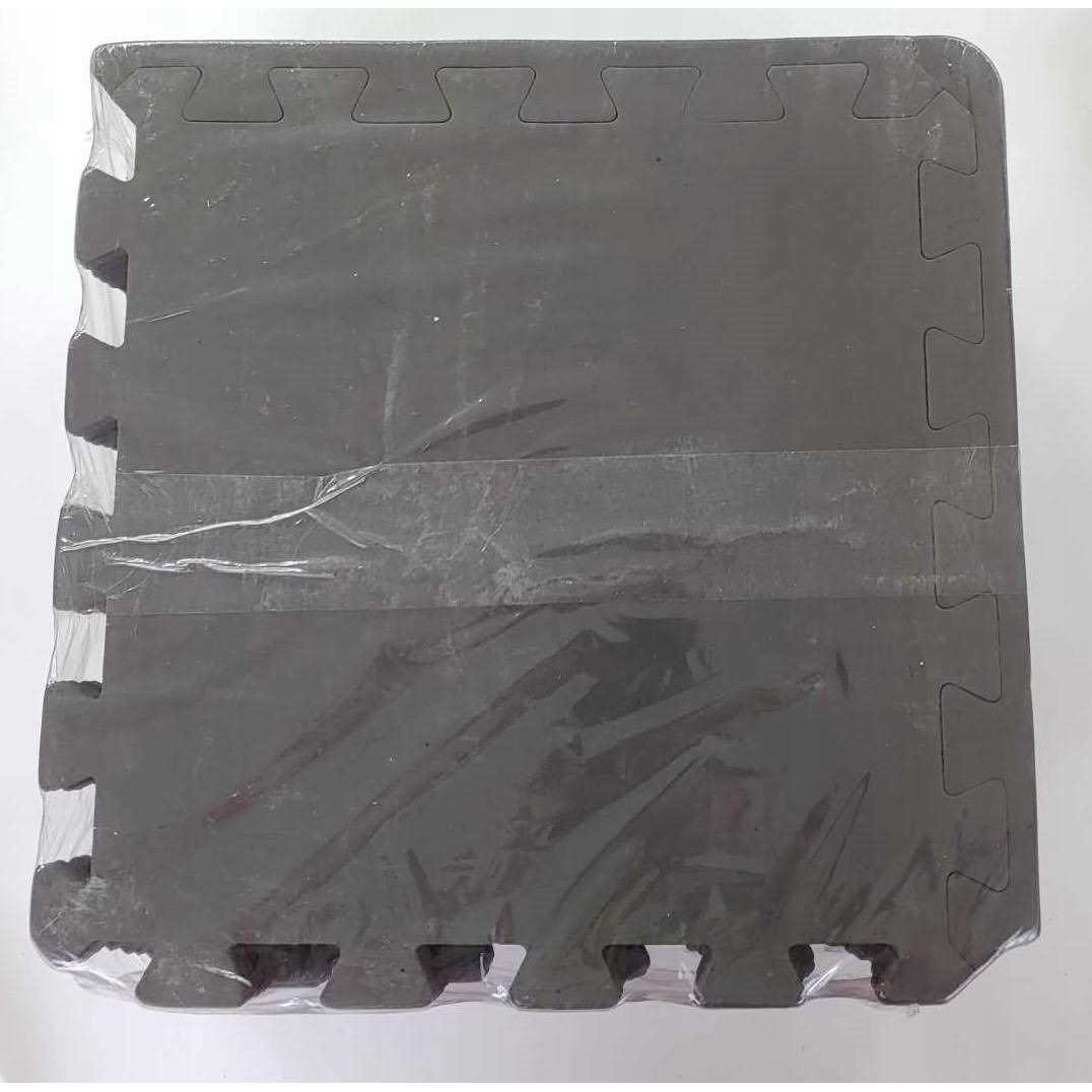 BeMaxx Gym Flooring Set Interlocking EVA Soft Foam Floor Mat 18 Pieces Puzzle Rubber Tiles Protective Ground Surface Protection - Image 3