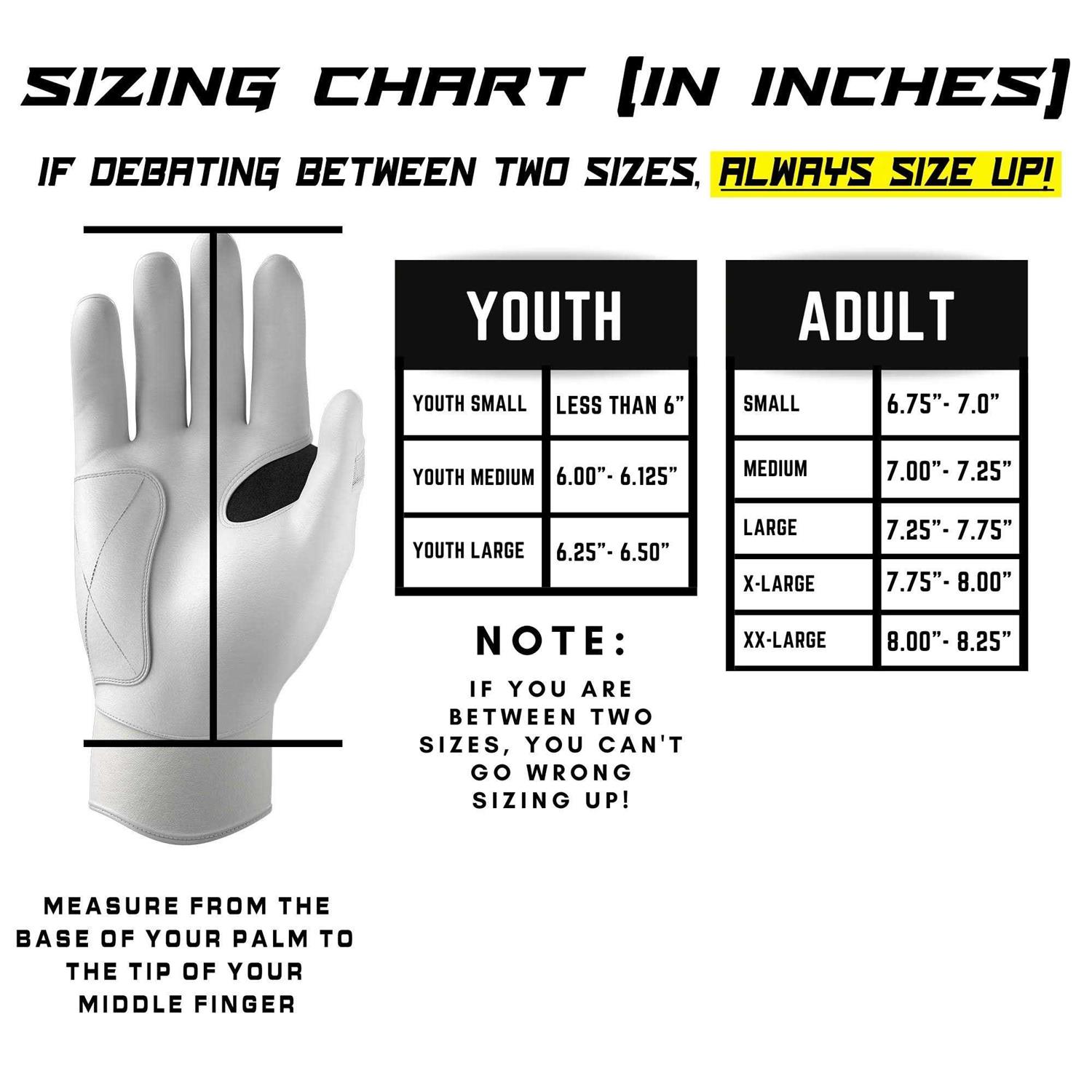 Alternative view of Jax Athletics Jax Model One Batting Gloves