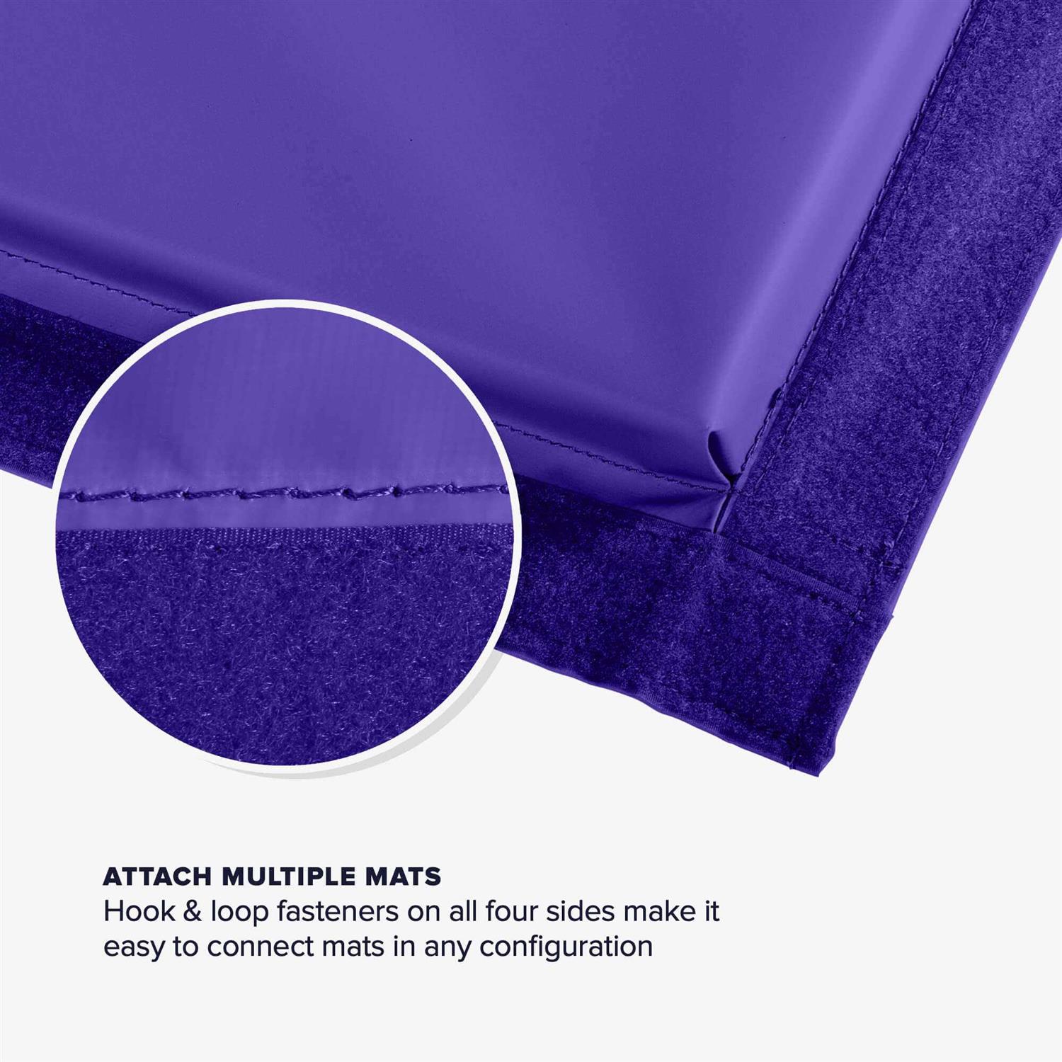We Sell Mats 4 x Folding Gymnastics Tumbling Mat - Image 3