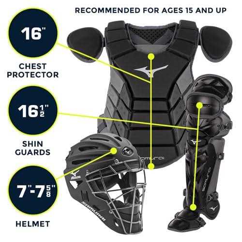 Mizuno Samurai Baseball Catcher&s Gear Set - Image 4