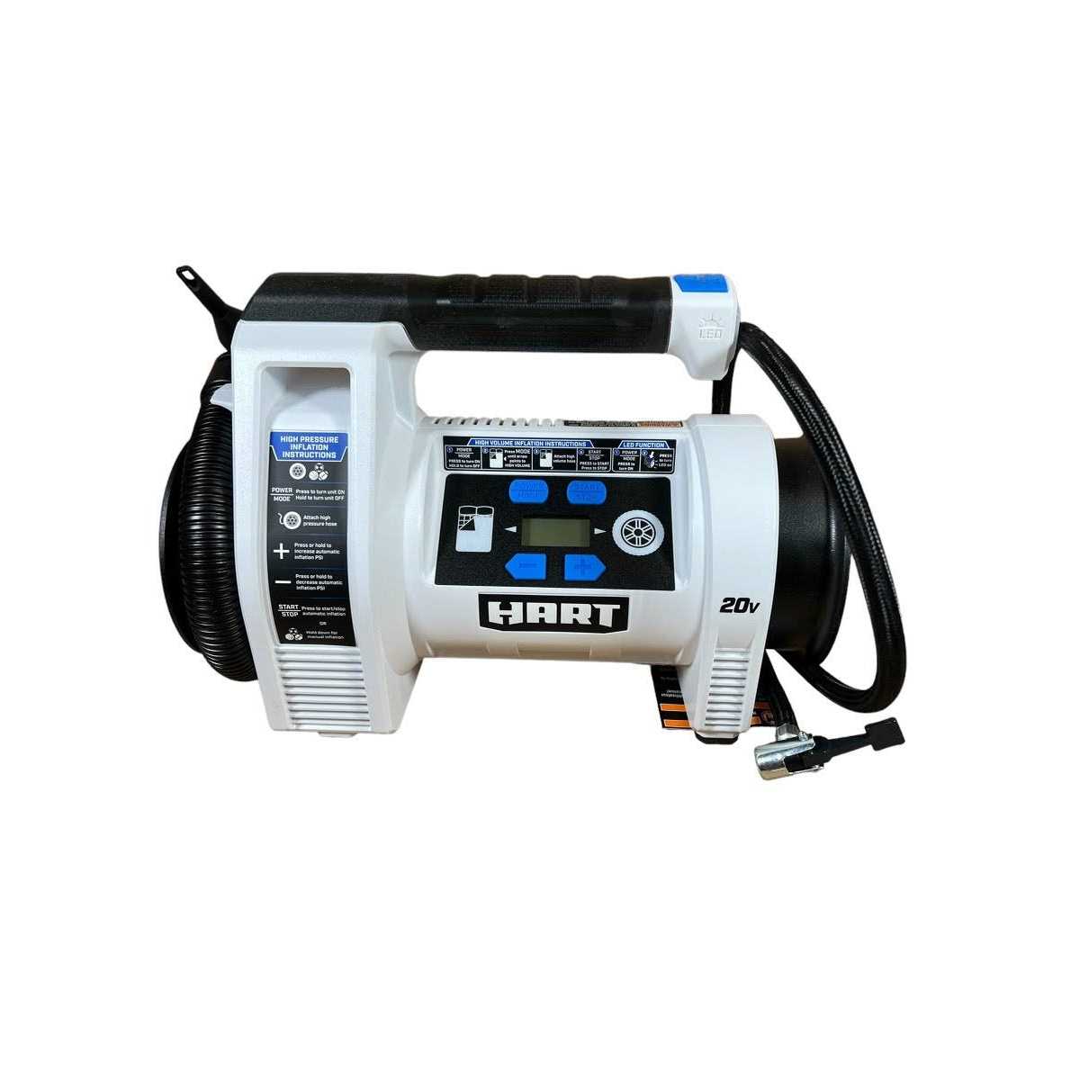 Hart 20-Volt Cordless Dual Function Digital Inflator - Image 4